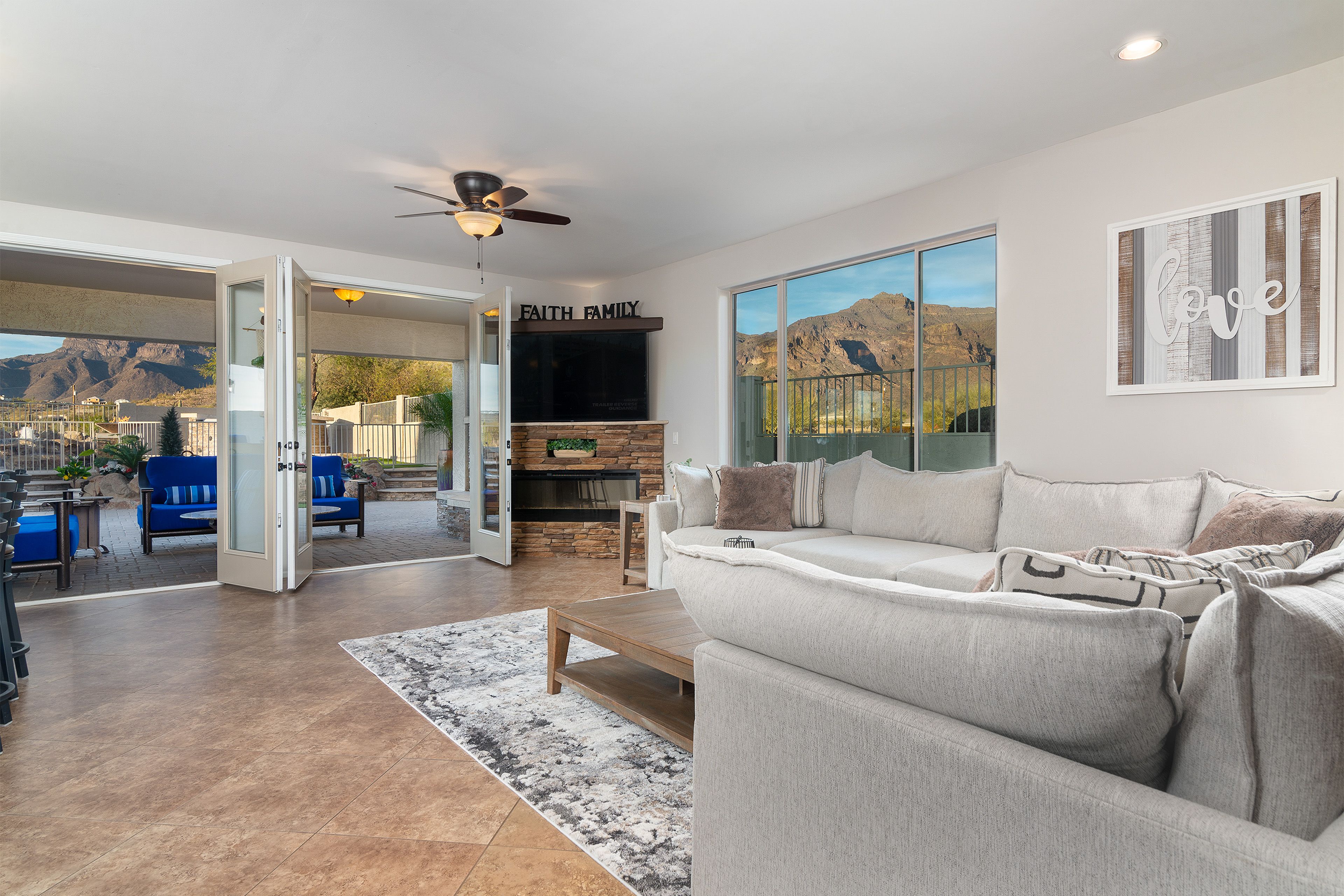 Living Room | Free WiFi | Central A/C & Heat | Smart TV | 1st Floor
