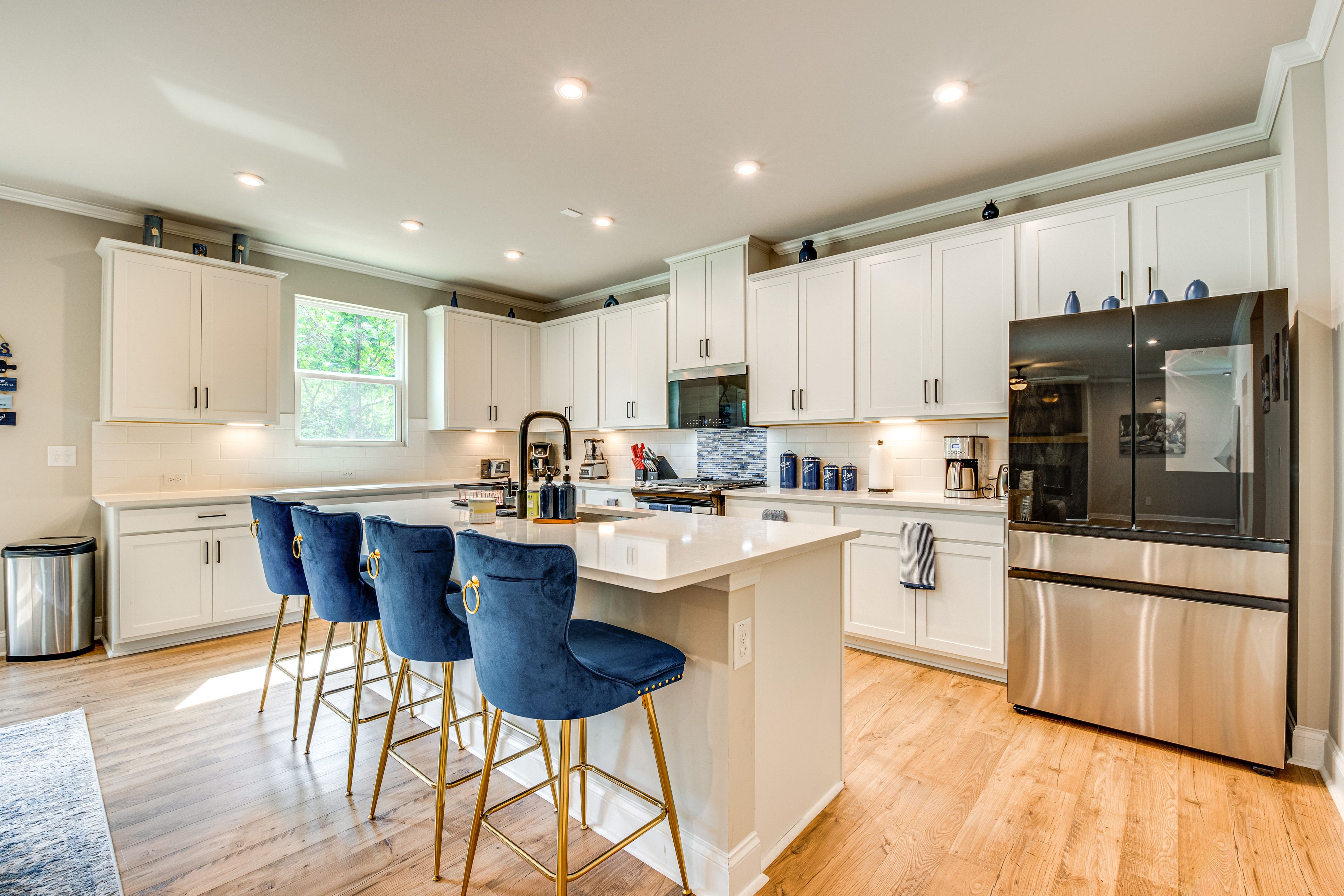 Kitchen | 3-Story Home | Free WiFi | Central A/C & Heating