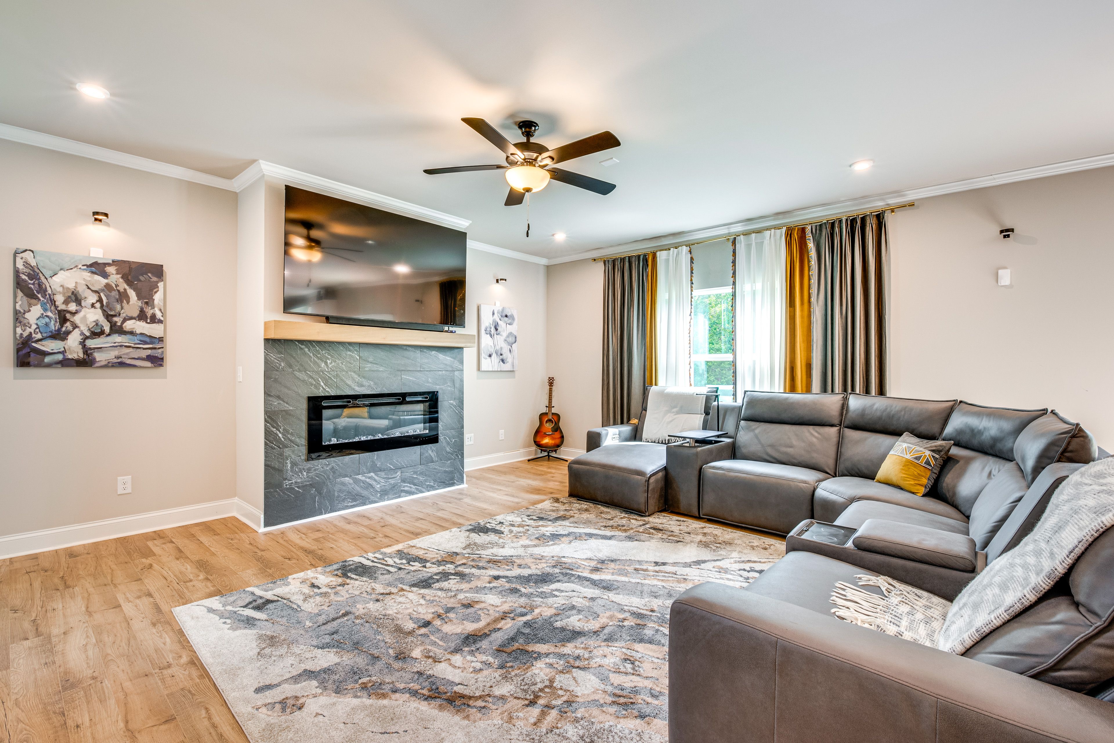 Living Room | 1st Floor | Electric Fireplace