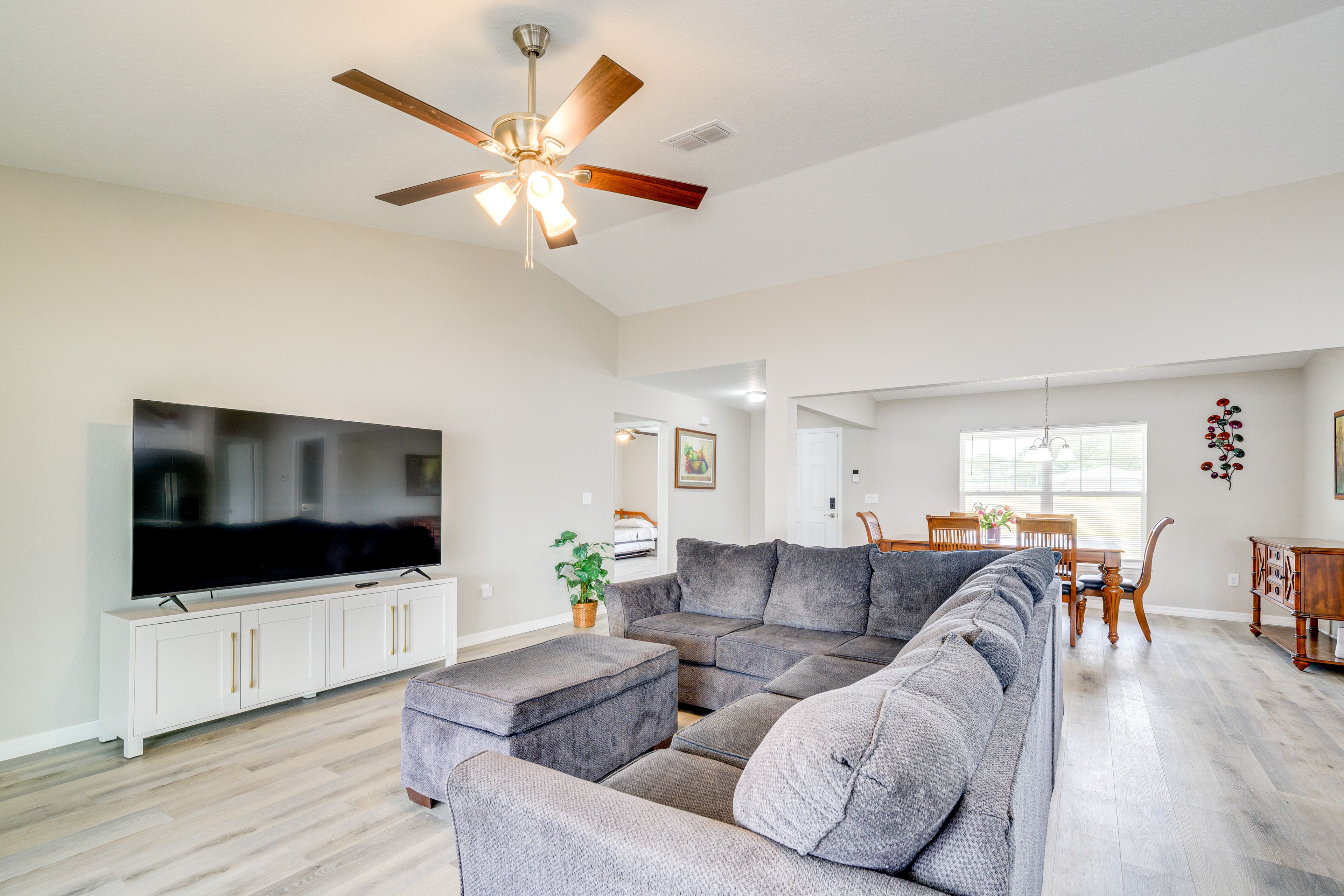 Ocala Vacation Rental | 3BR | 2BA | 1 Step to Enter | 1,800 Sq Ft