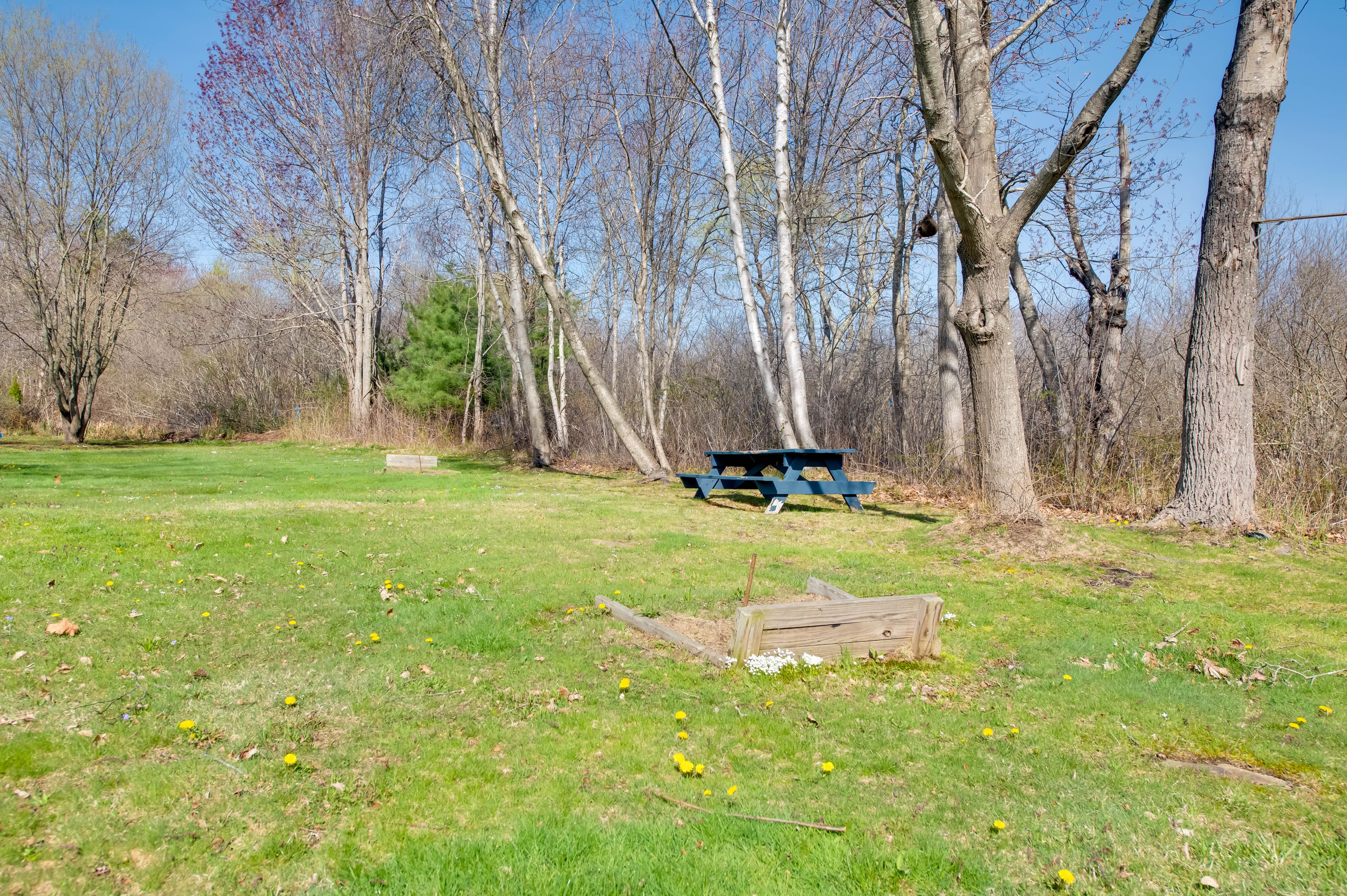 Shared Yard | Horseshoe Pits | 2 Fire Pits | Private Grill