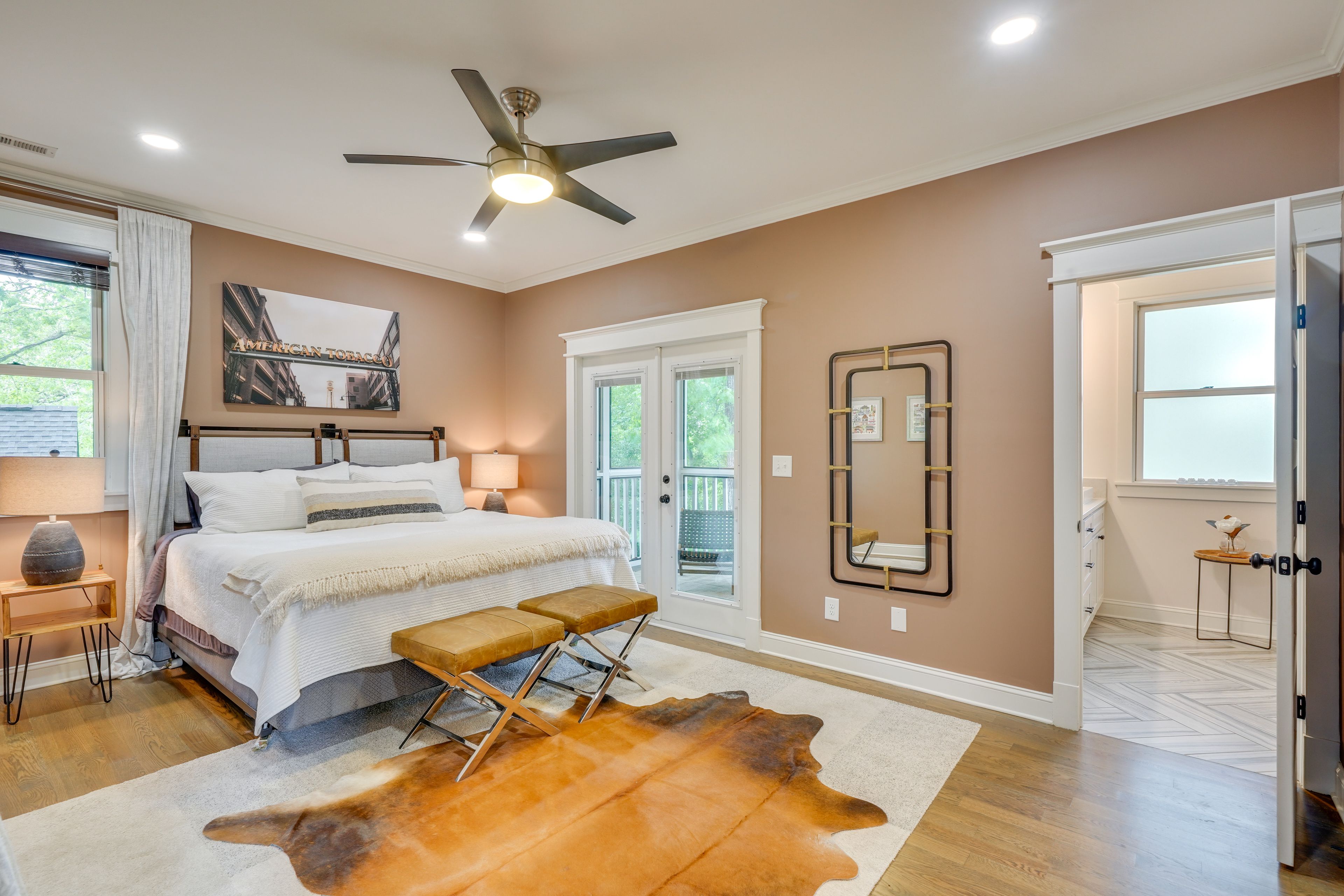 Bedroom 1 | King Bed | Linens Provided | 2nd Floor