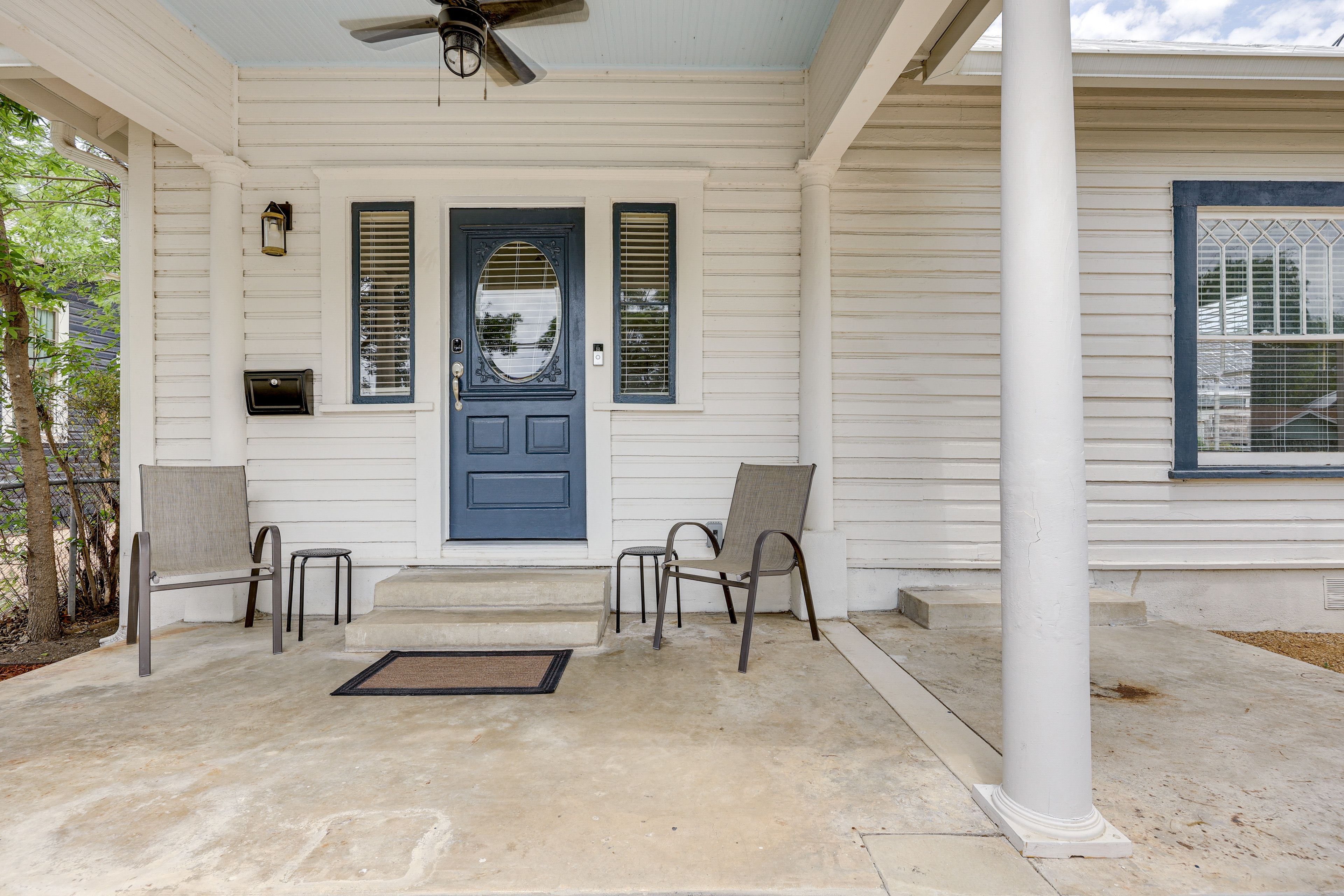 Front Entrance | Fenced-In Property
