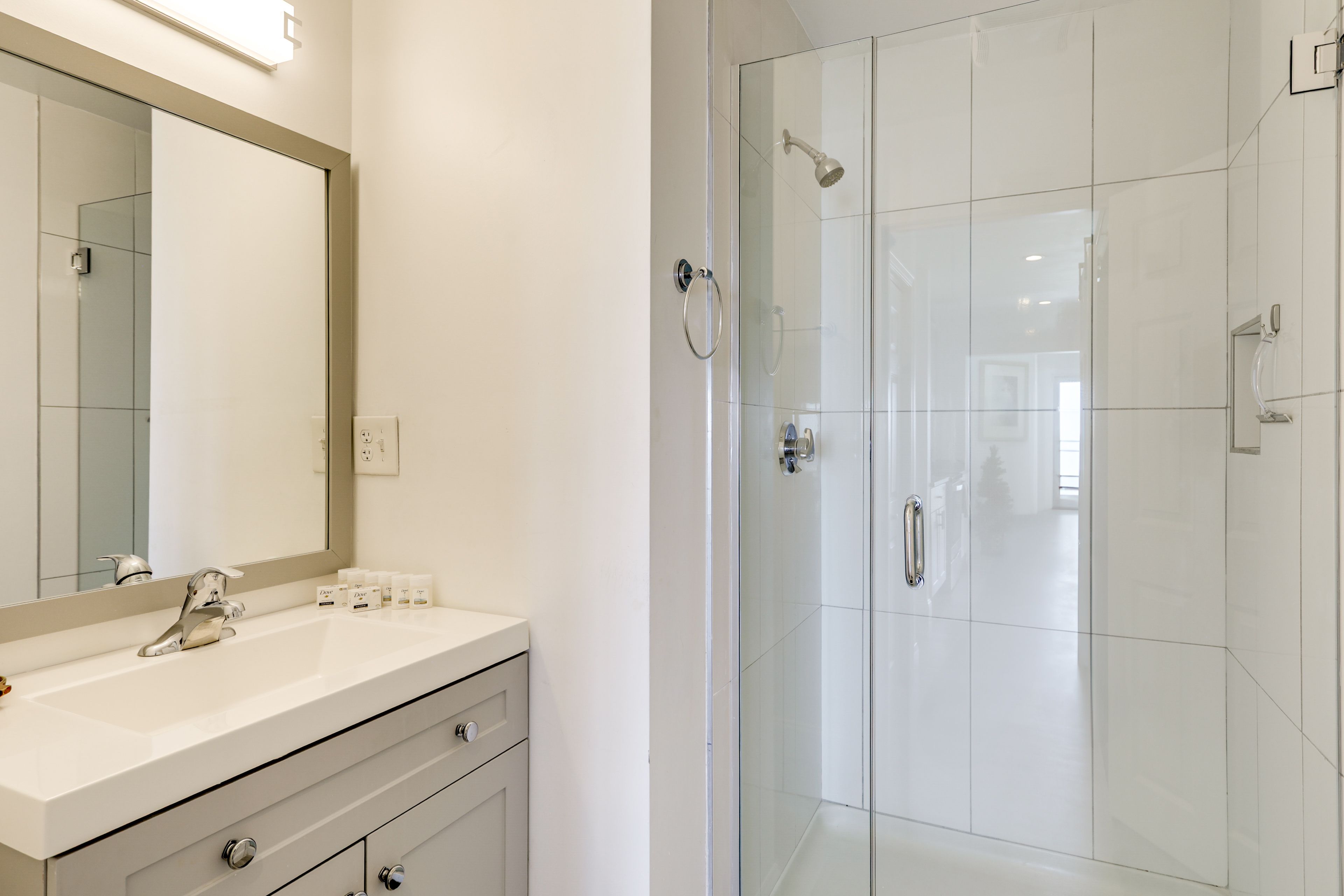 Full Bathroom | Washer & Dryer | 1st Floor