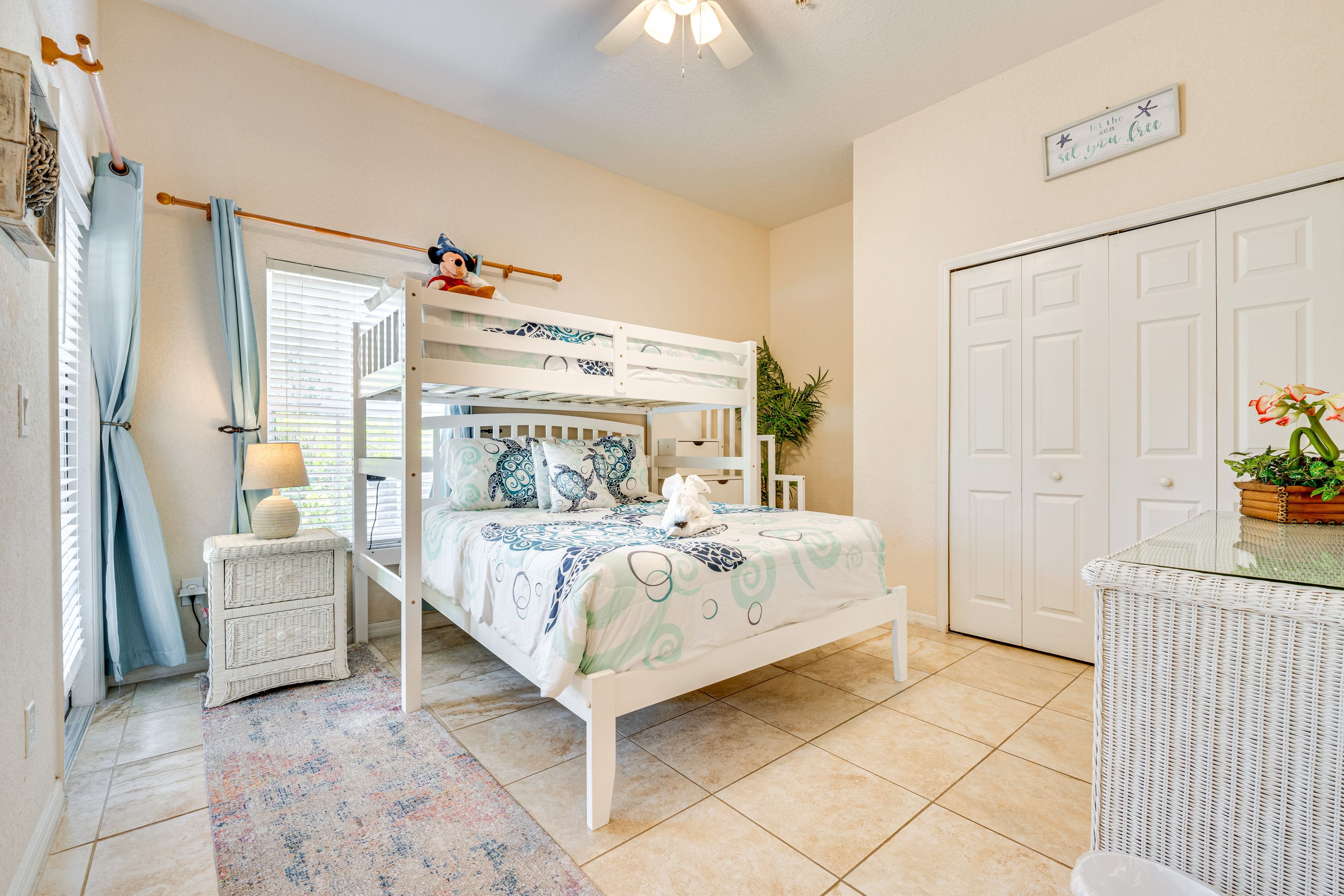 Bedroom 2 | Full Bed | Lofted Twin Bed