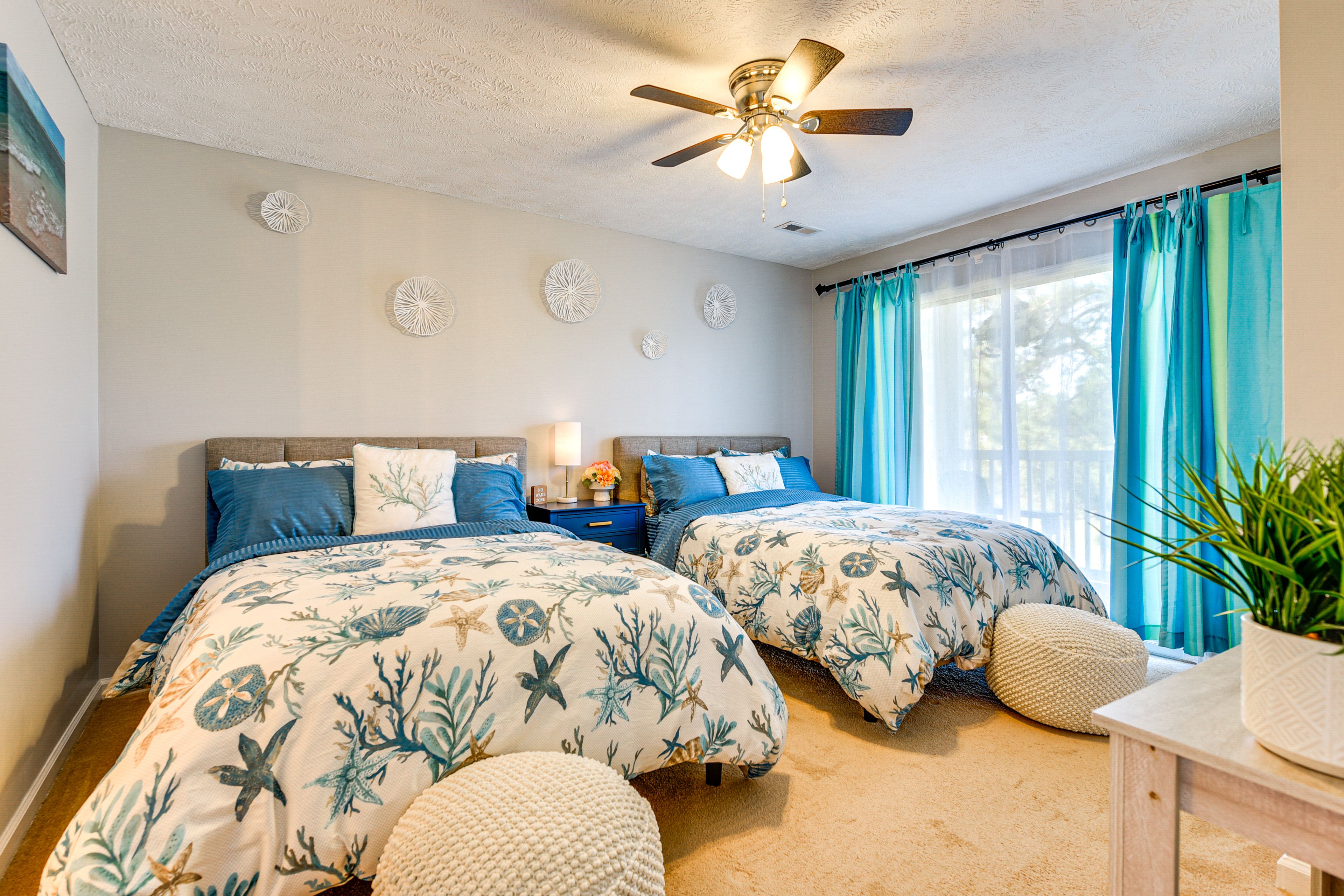 Bedroom 1 | 2 Full Beds | En-Suite Bathroom