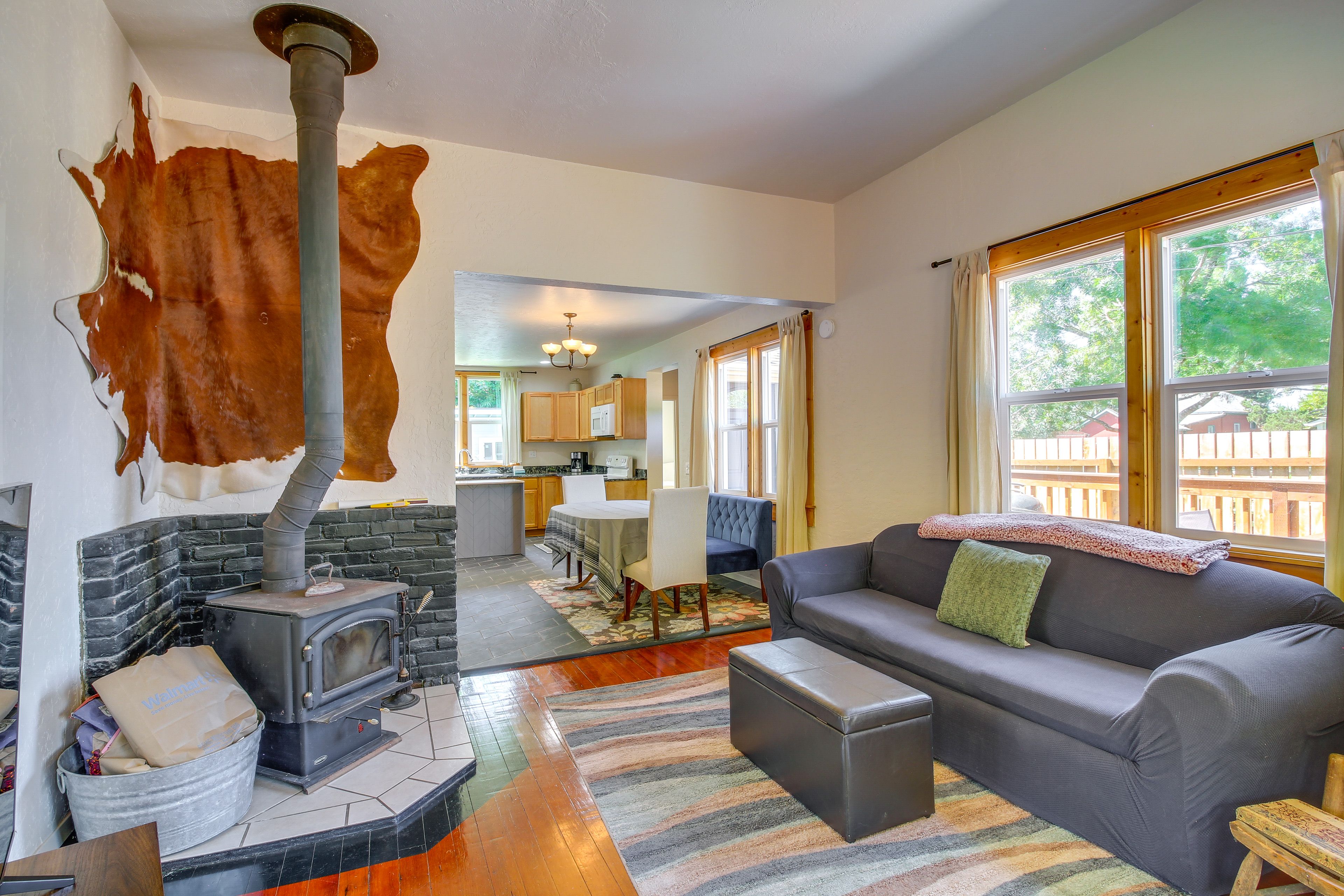 Living Room | Wood-Burning Stove