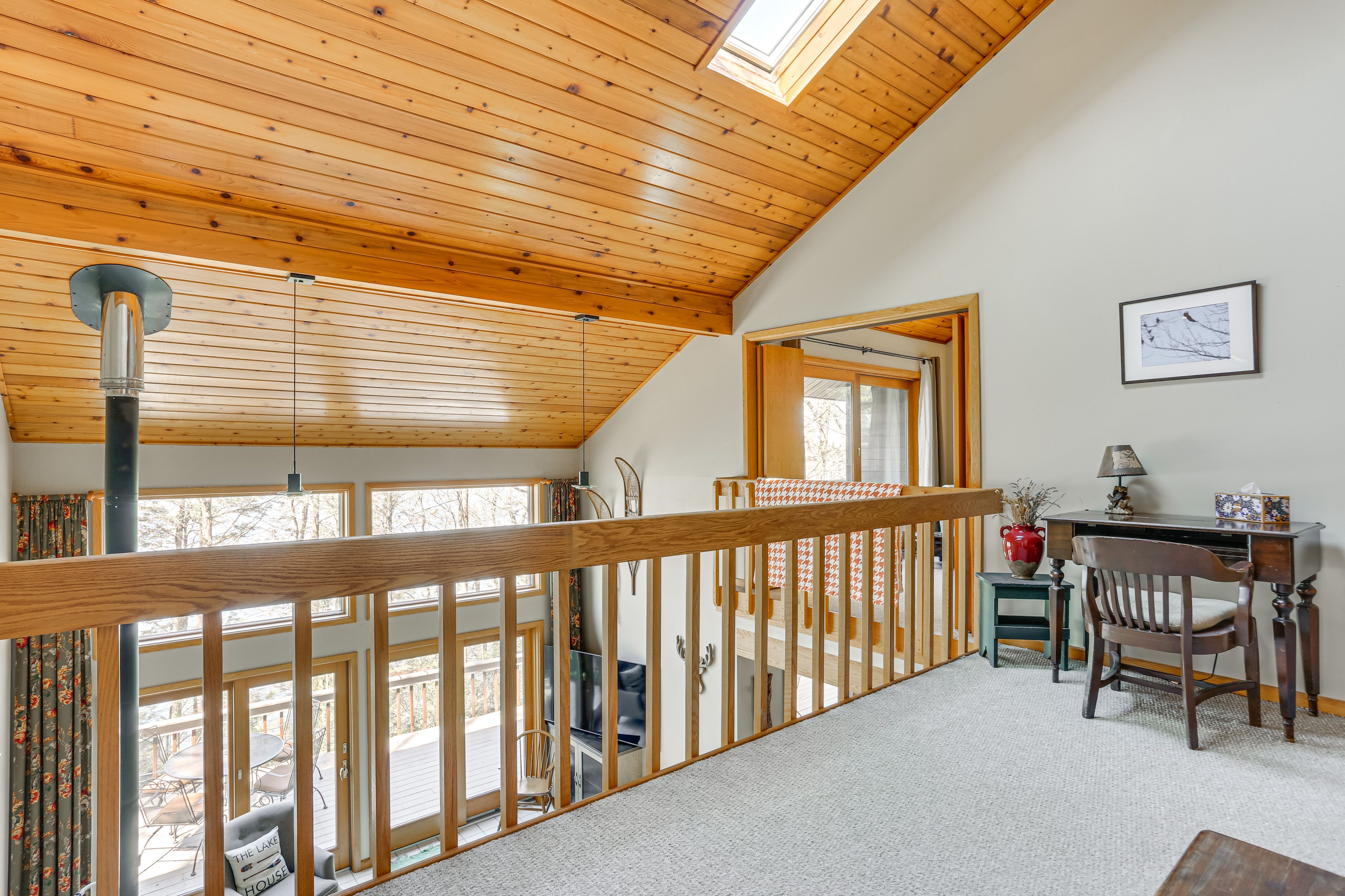 Loft | Upper Level | Laptop-Friendly Workspace