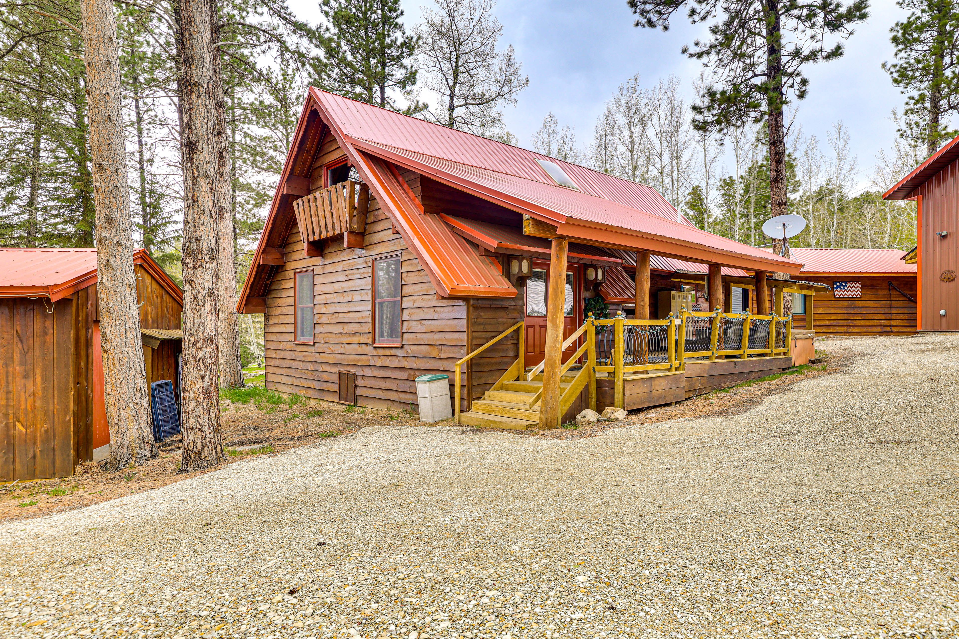 Exterior | 2-Story Cabin | 0.5 Mi to Terry Peak