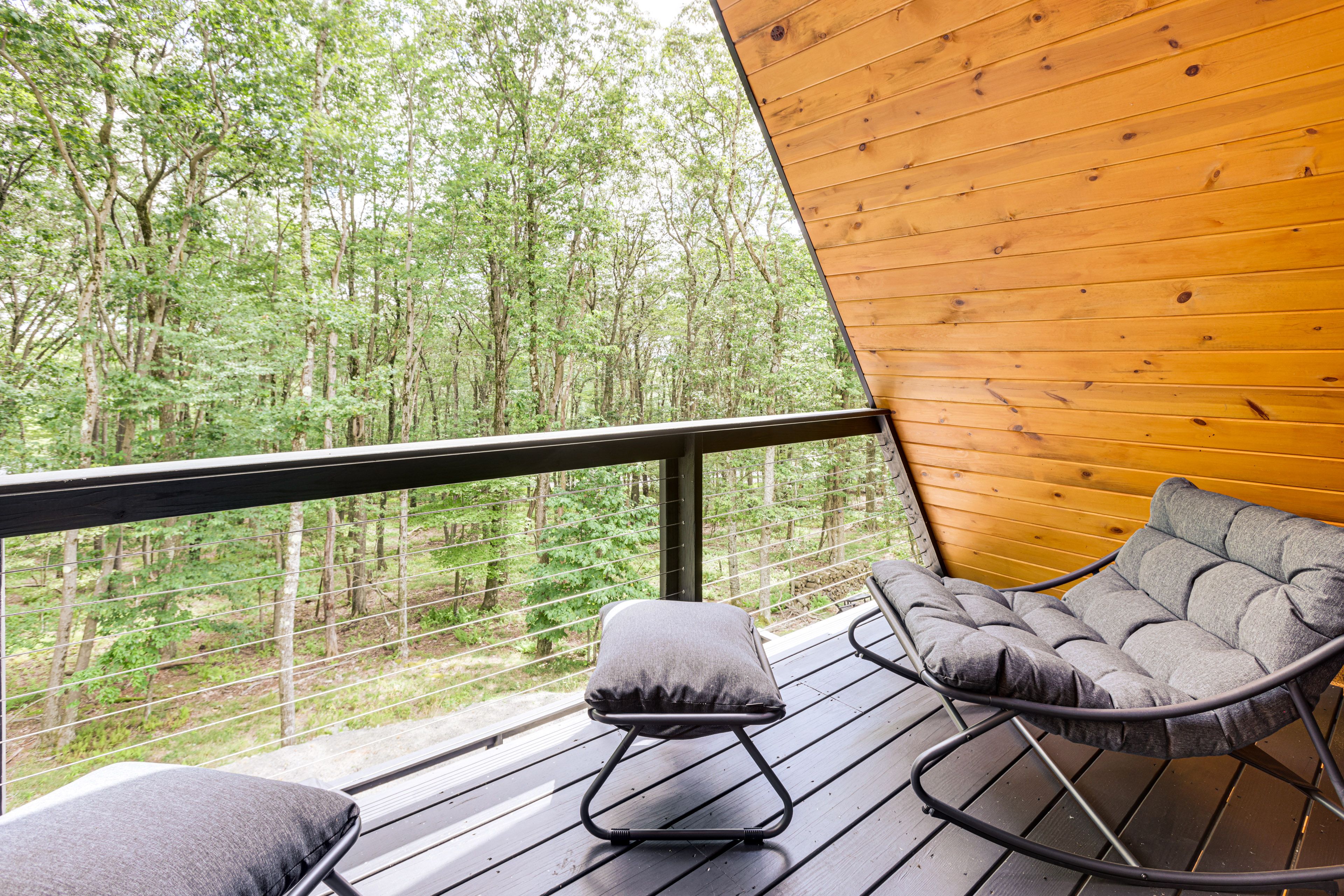 Private Balcony | Upper Level