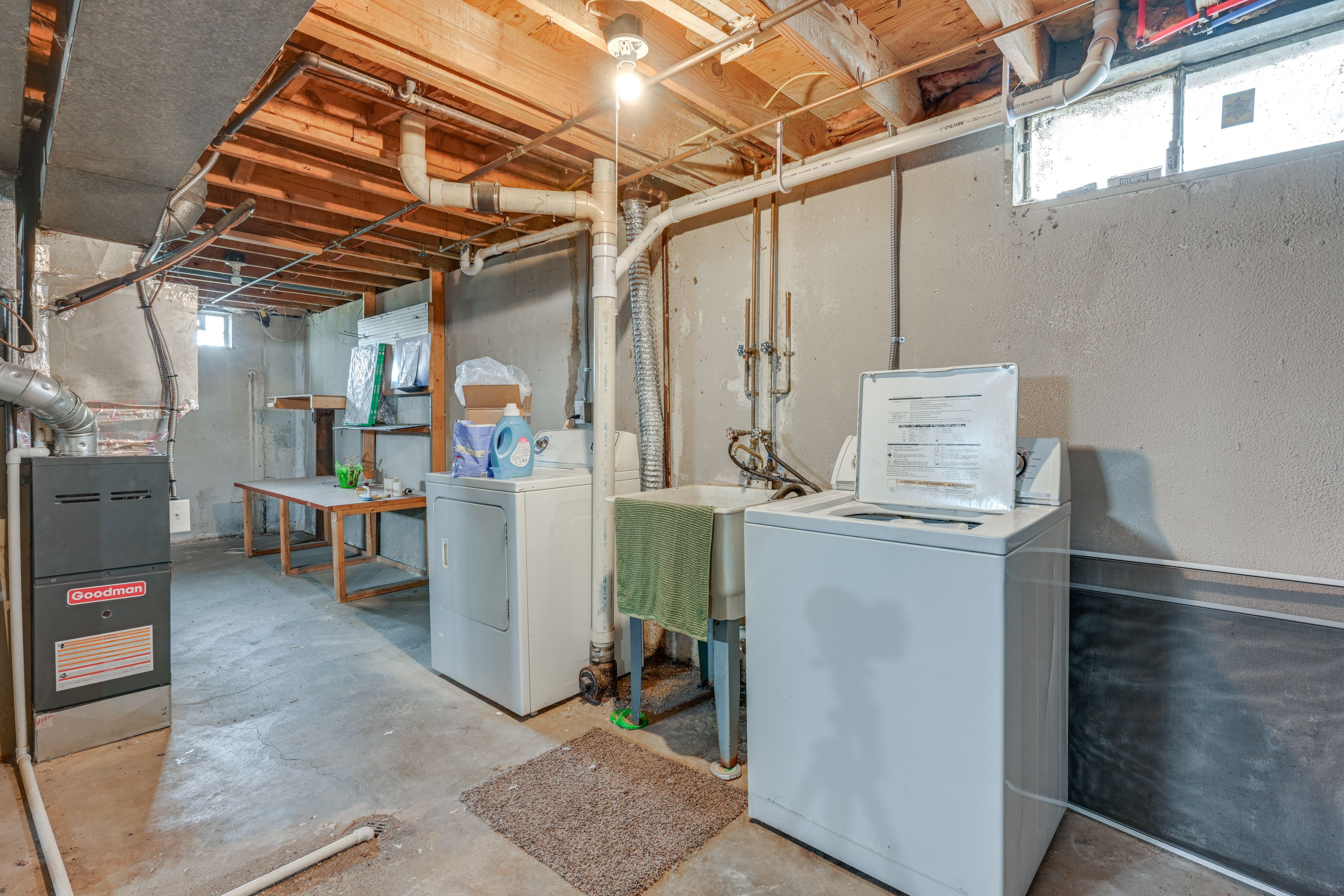 Basement | Washer/Dryer | Laundry Detergent | Iron/Board