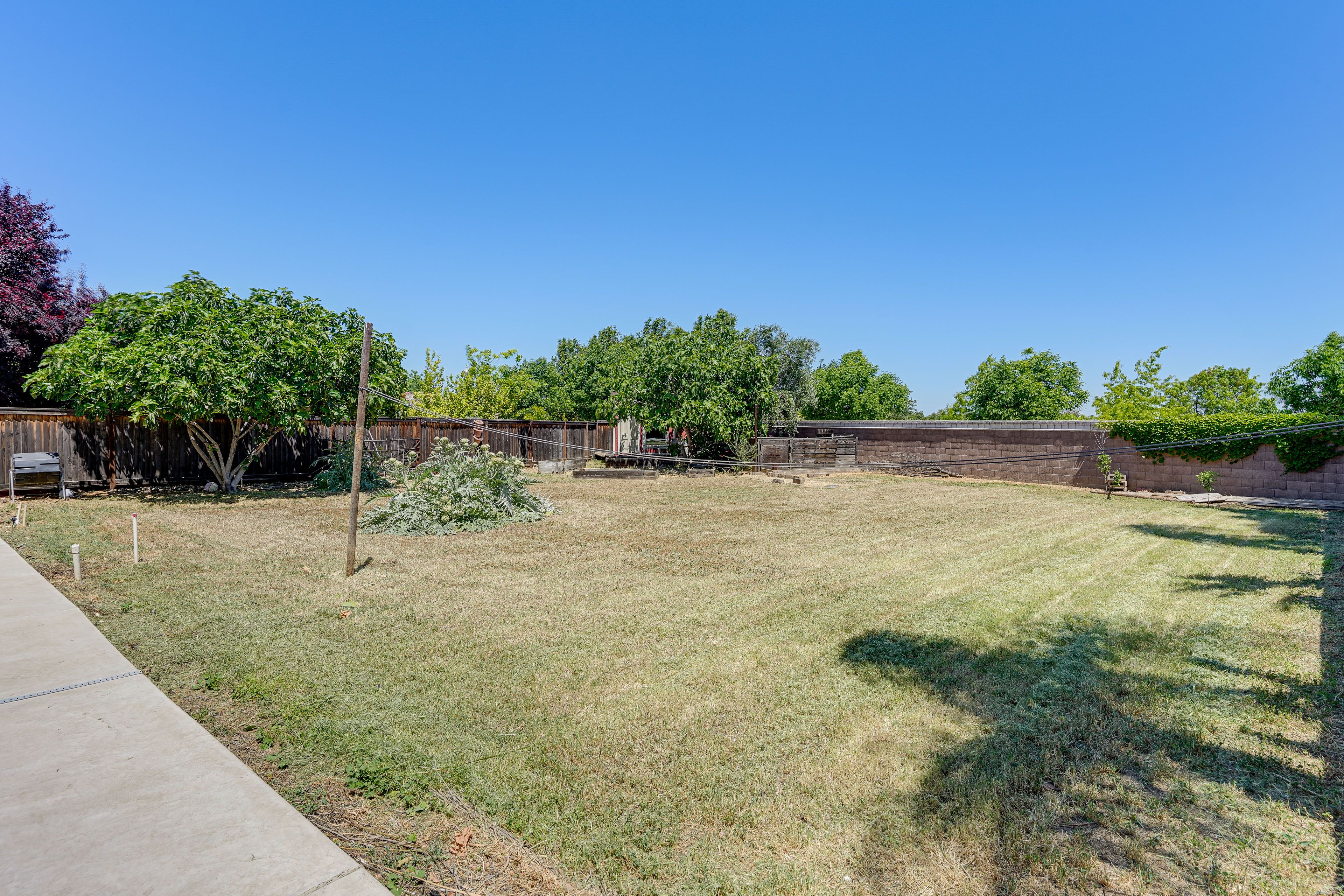 Fenced-In Yard