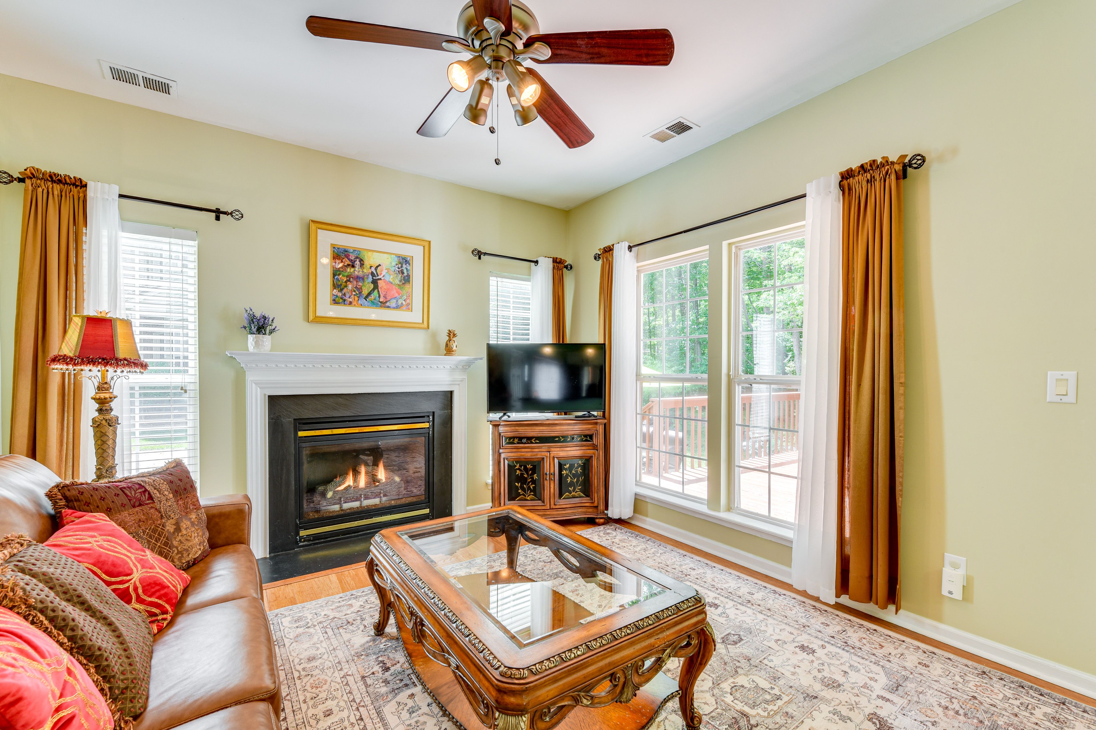 Living Room | 1st Floor | Queen Sleeper Sofa