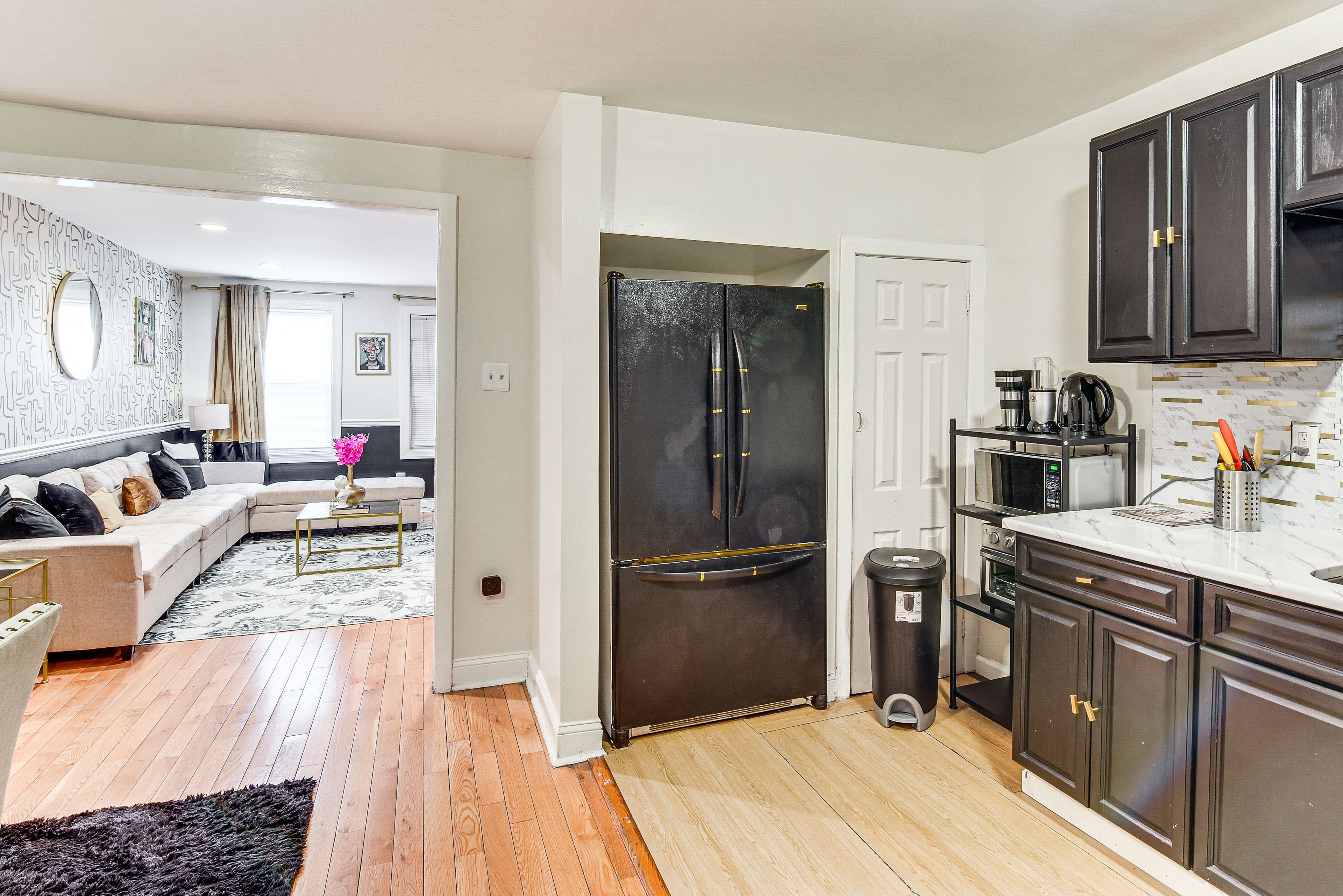 Kitchen | 1st Floor | Keurig Coffee Maker | Toaster Oven | Cooking Basics