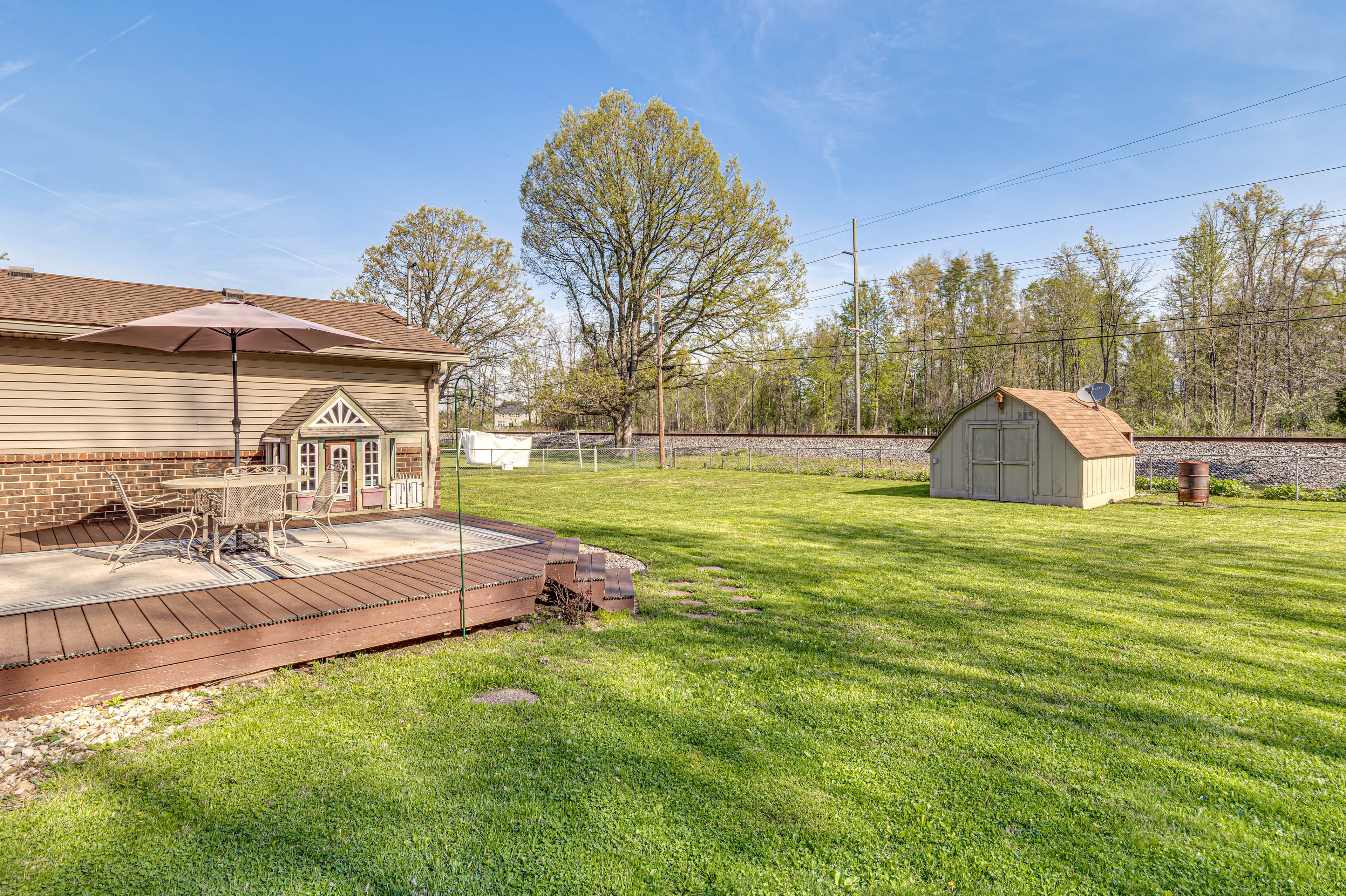 Fenced Backyard