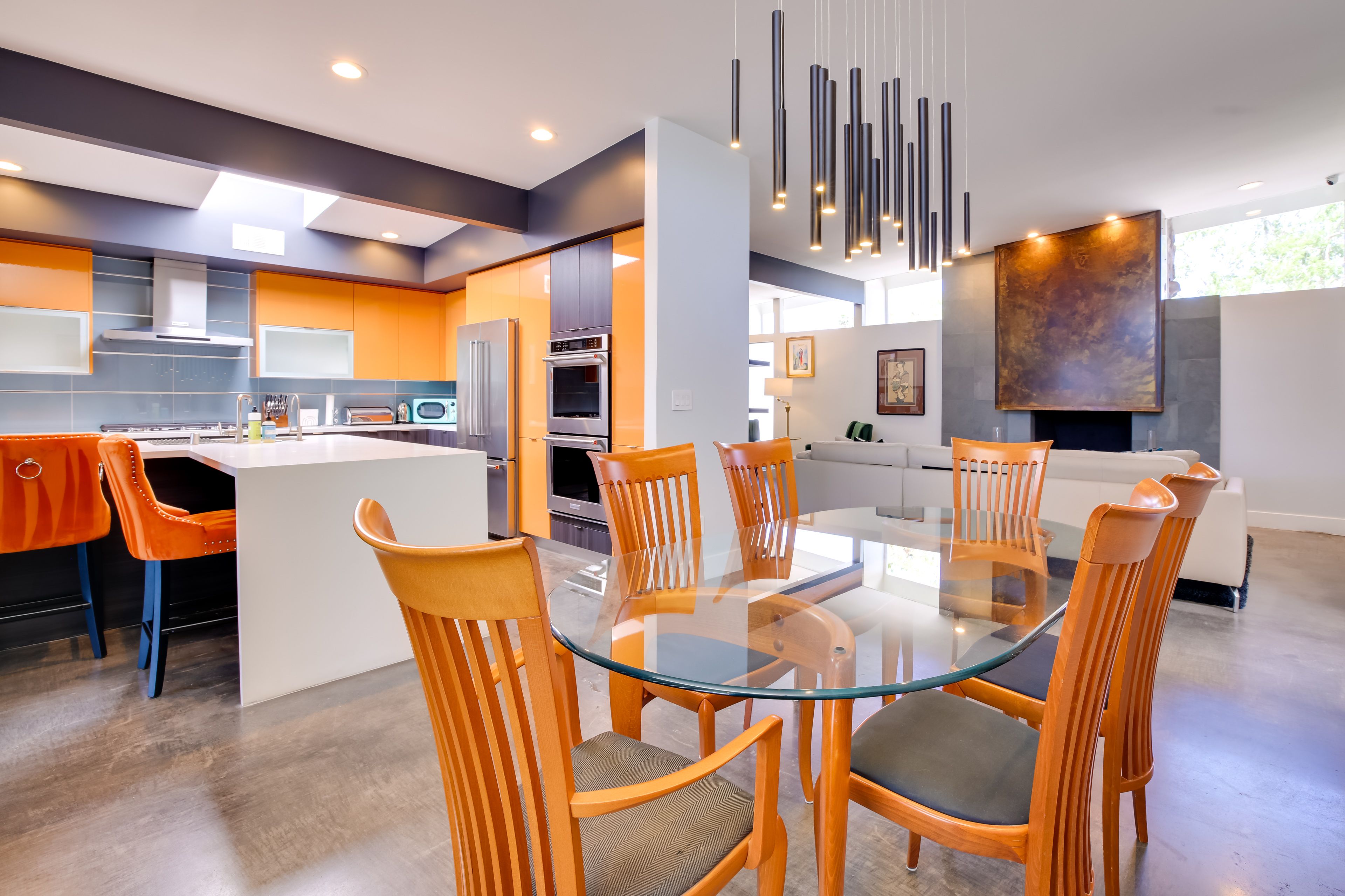 Dining Area | Kitchen | Mid-Century Modern Home