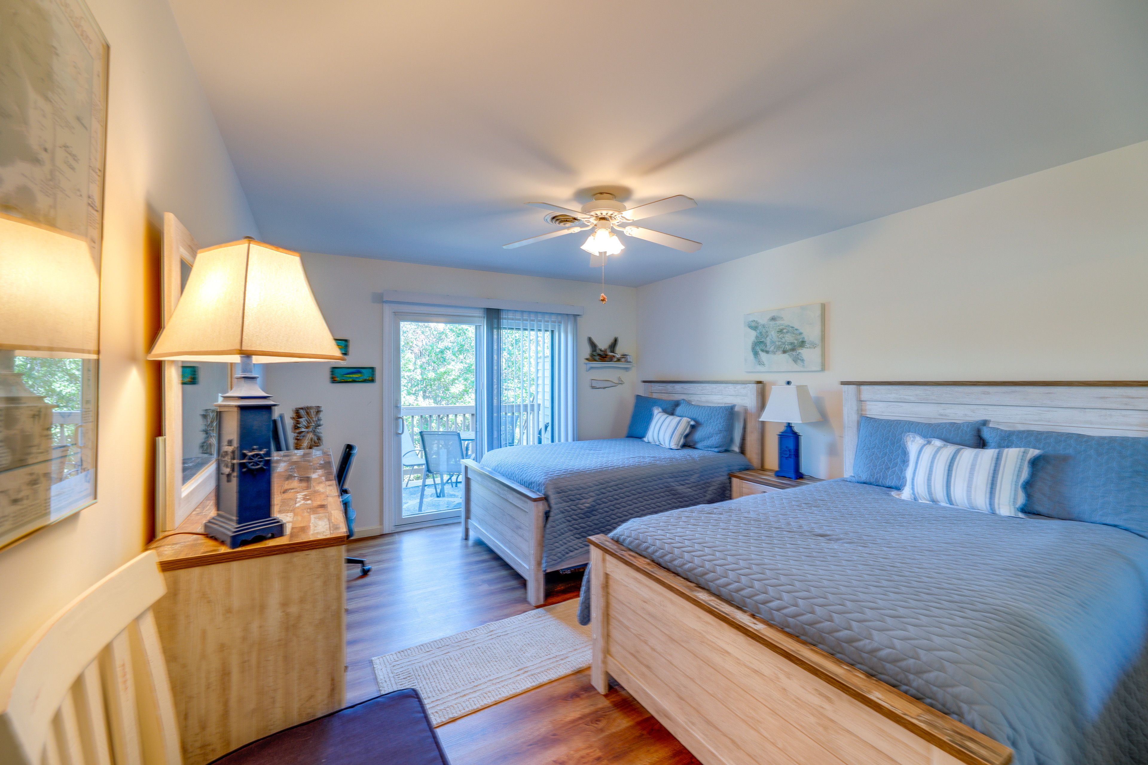Bedroom 1 | 2 Full Beds | En-Suite Bathroom