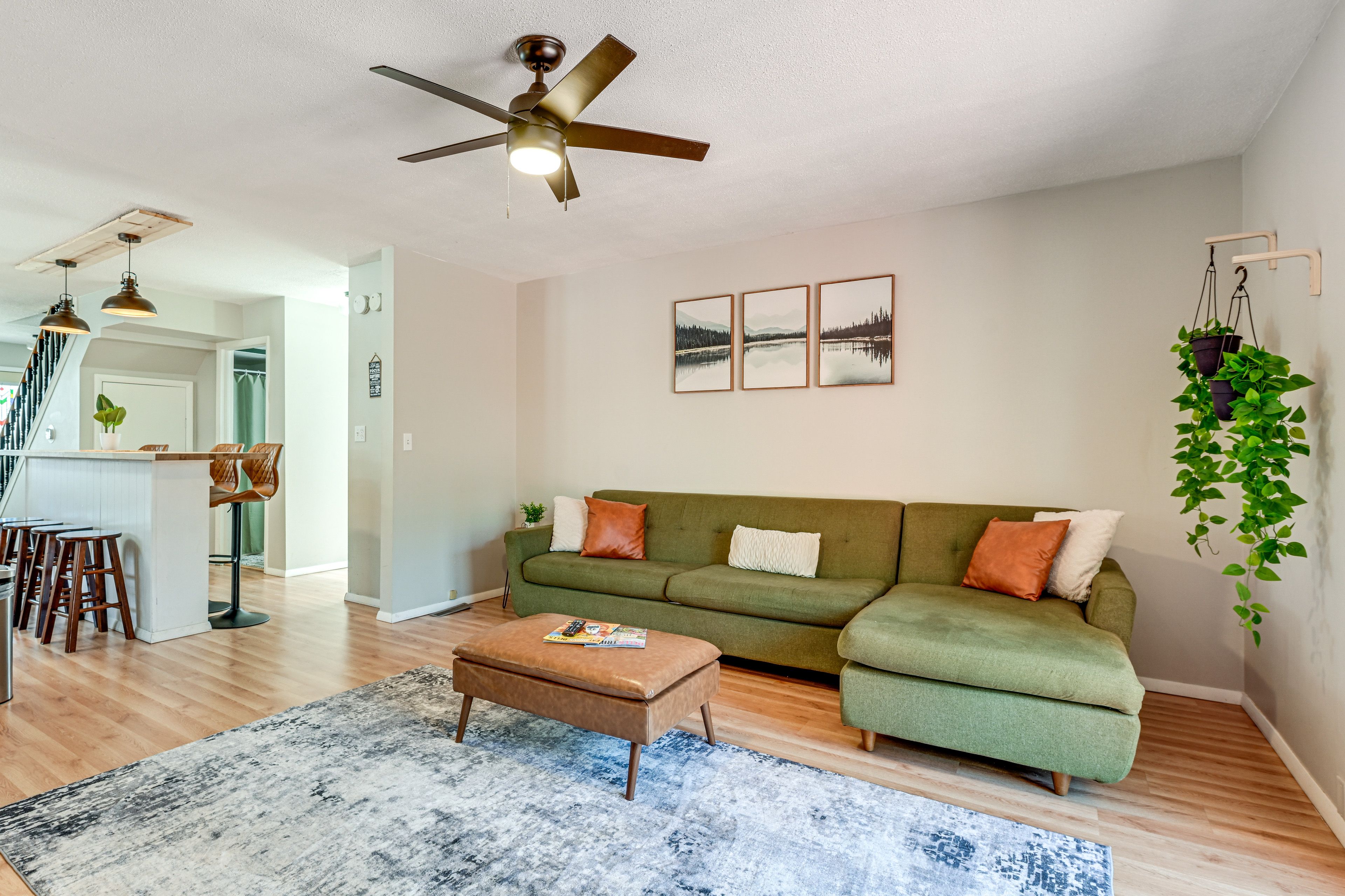 Living Room | Queen Sleeper Sofa | Smart TV | 1st Floor