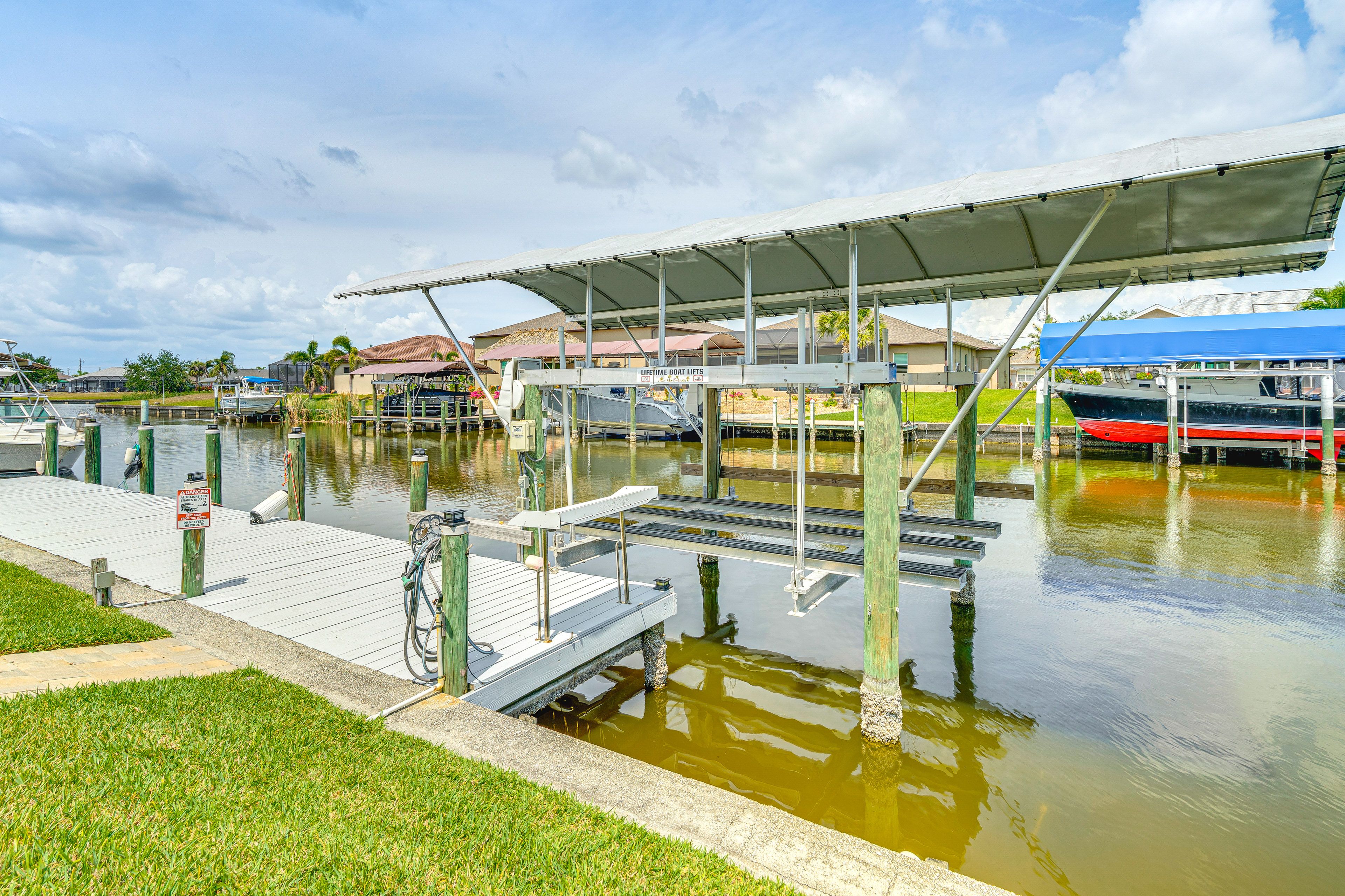 Private Boat Dock