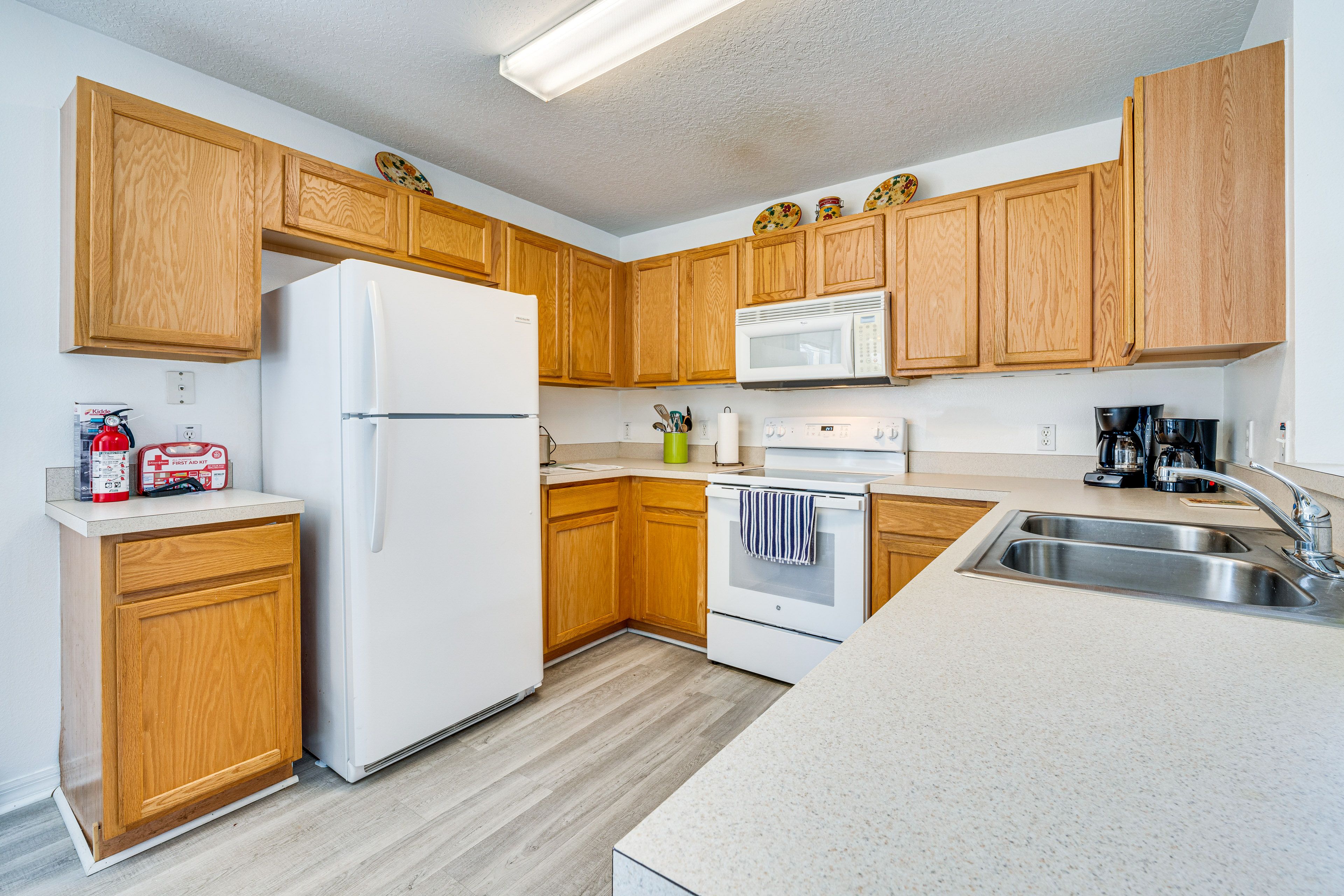 Kitchen | 1st Floor | Keurig & Drip Coffee Makers | Toaster | Cooking Basics