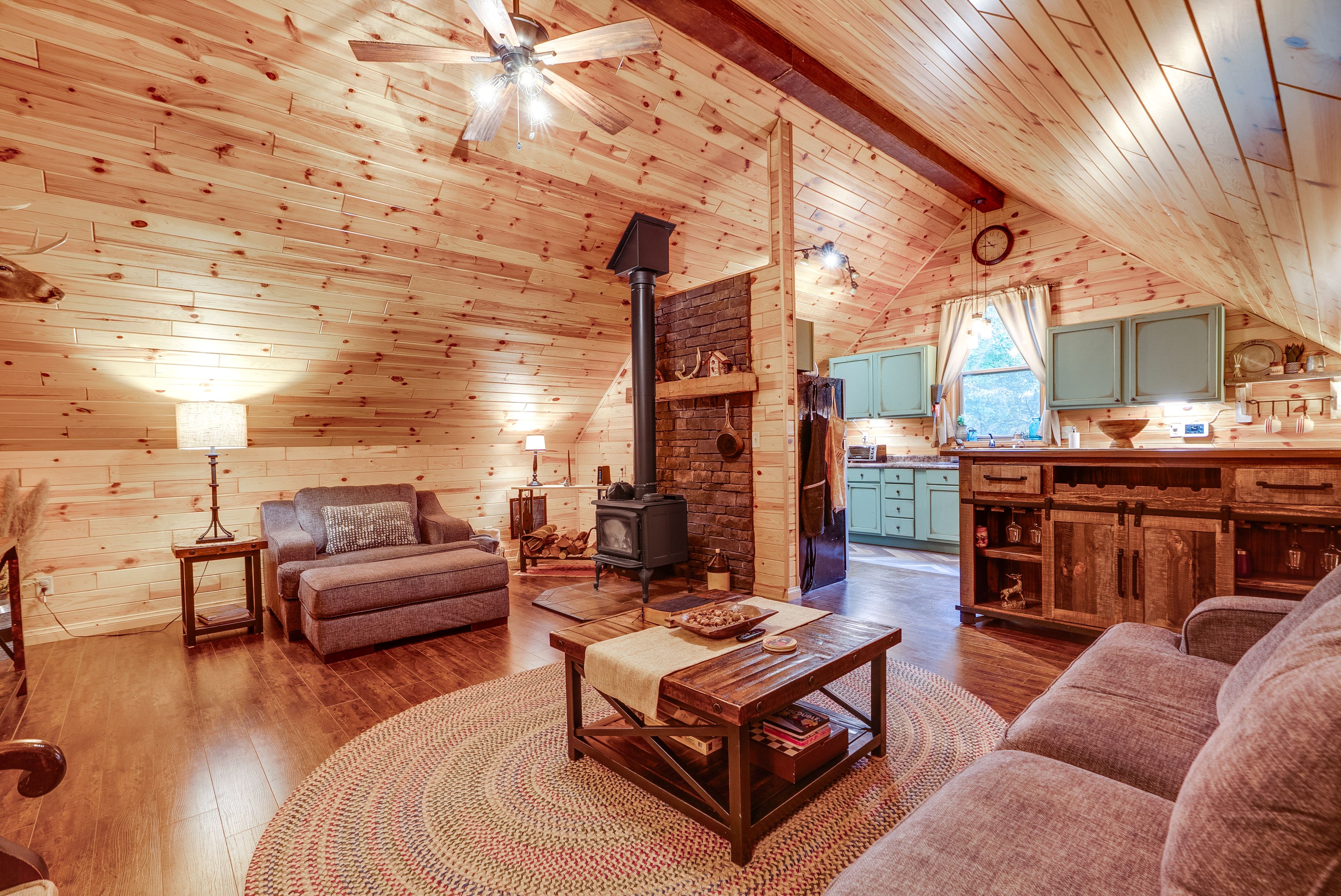 Living Room | 2nd Floor | Central A/C & Heat | Interior Staircase Required