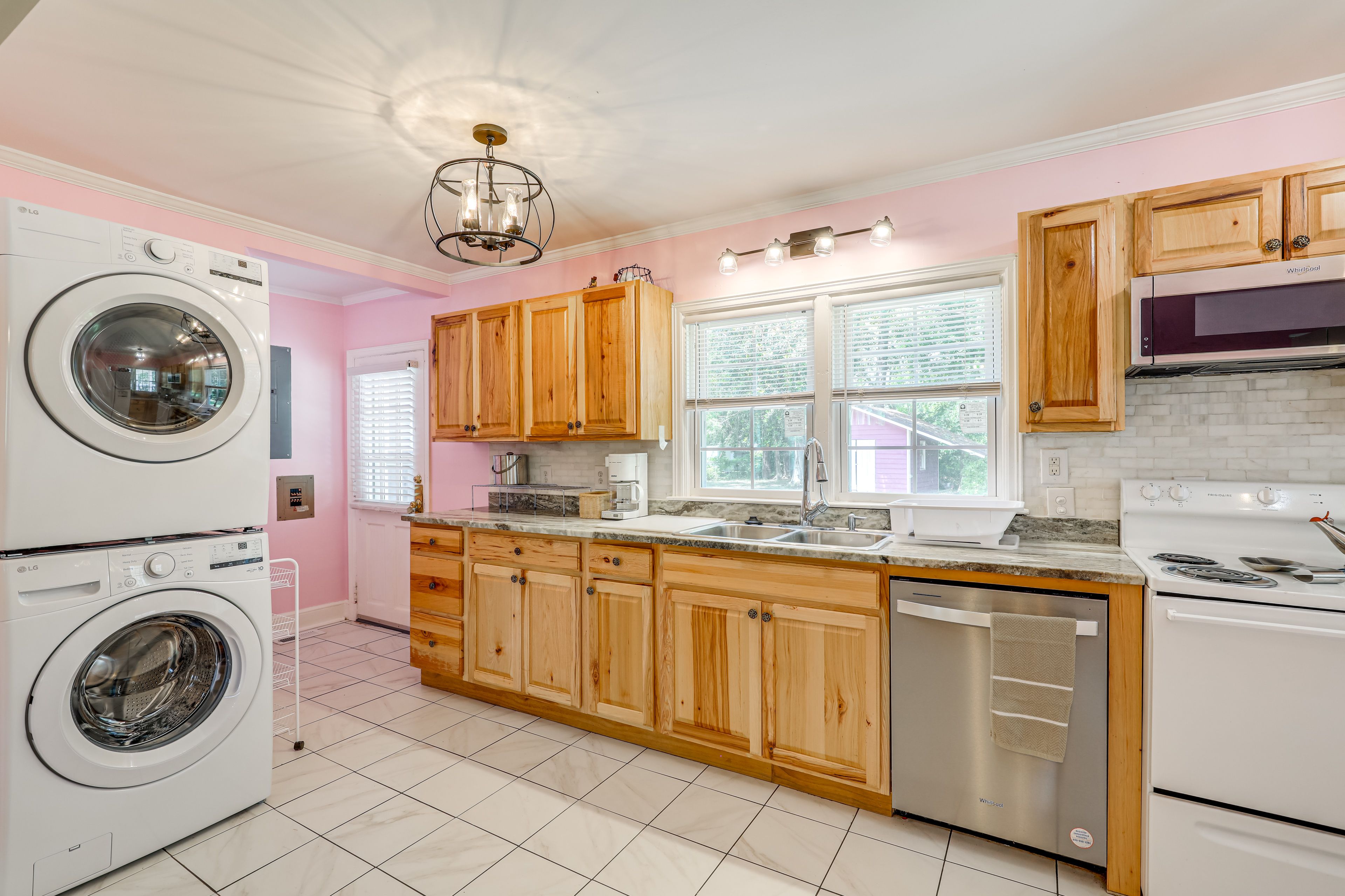Kitchen | In-Unit Laundry | Slow Cooker | 1st Floor