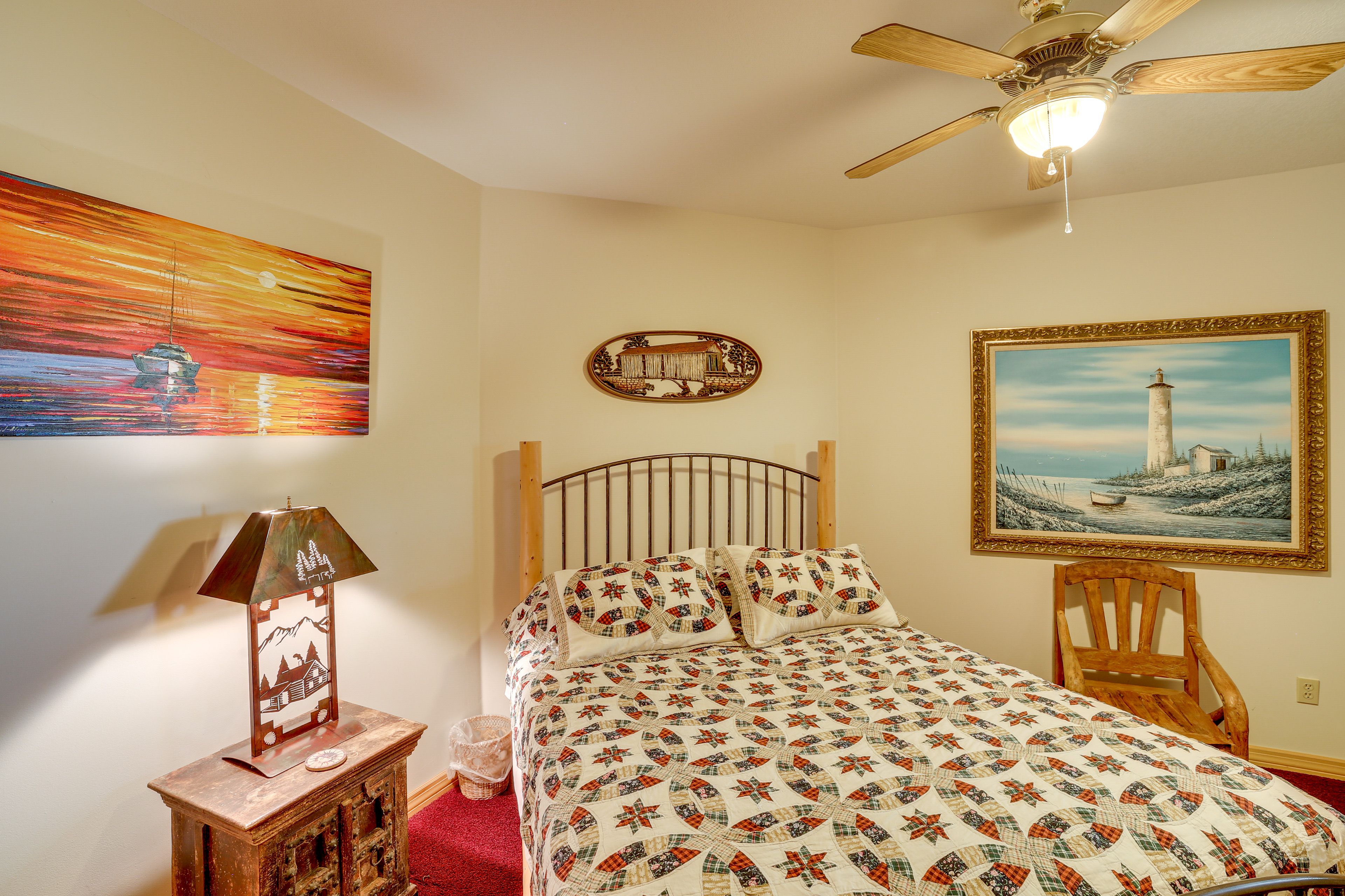 Bedroom 3 | Queen Bed | Lower Floor