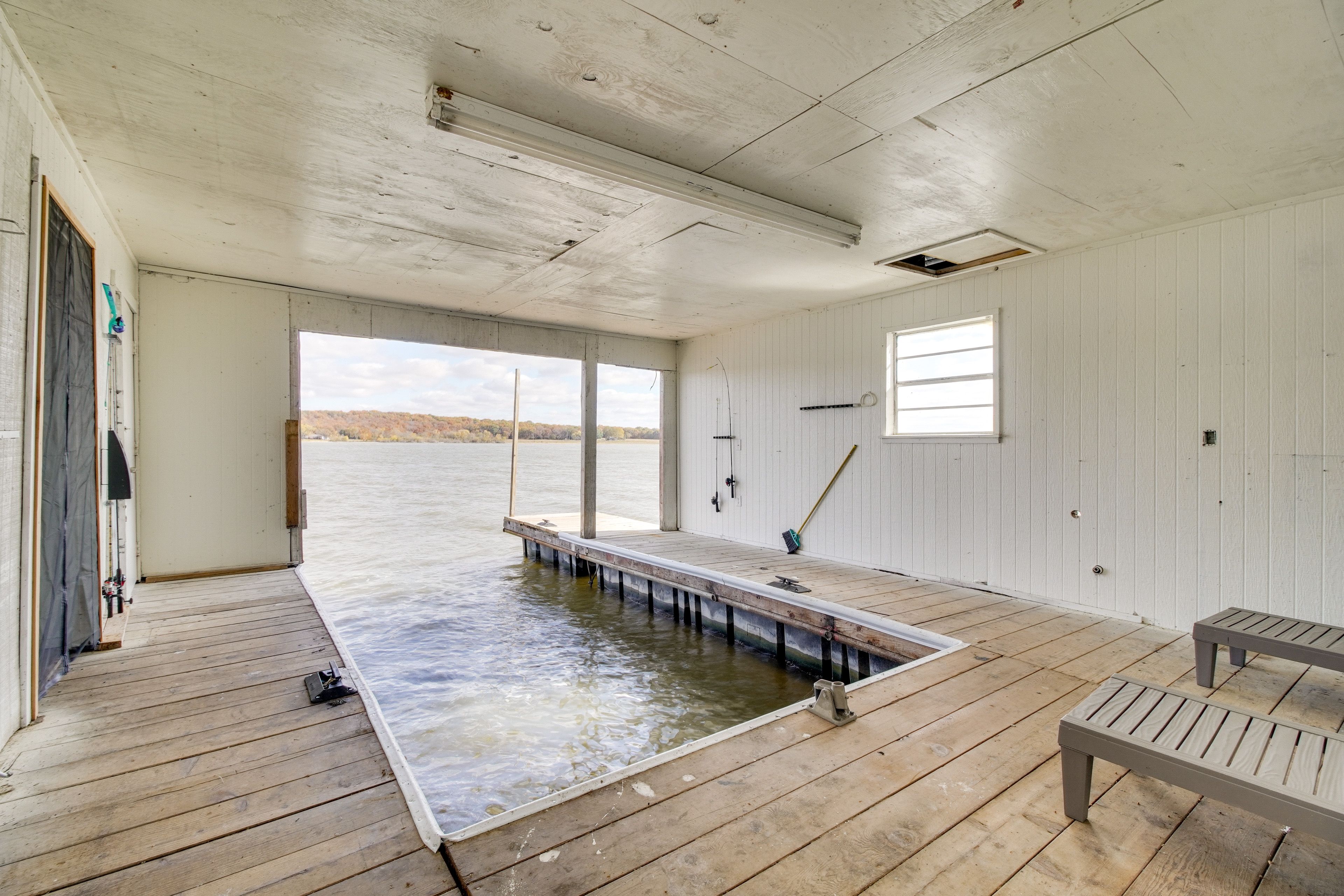Drive-In Boat Garage | Swimming Dock | Aqua Lily Pad