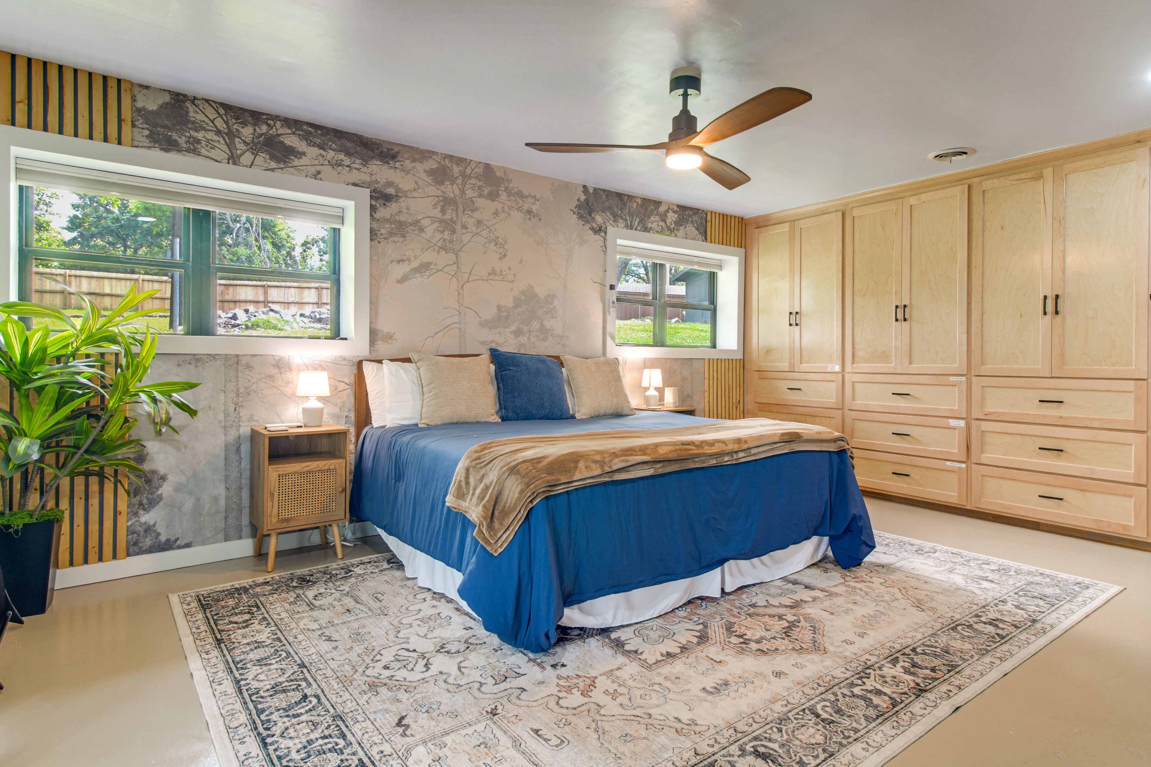 Bedroom Suite 1 | King Bed | 4-Cup Drip Coffee Maker | Smart TV
