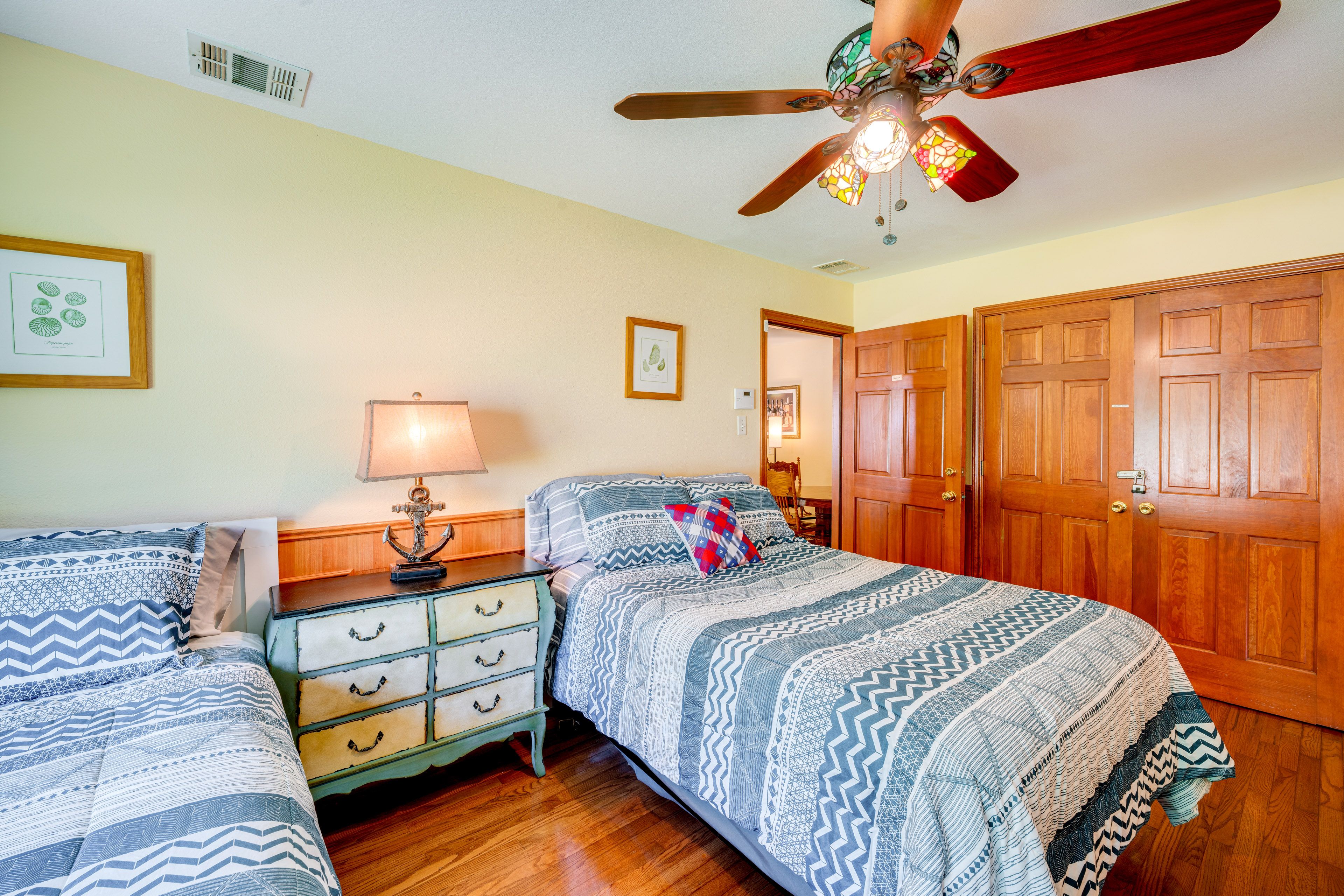 Bedroom 9 (Casita 2) | 1st Floor | Full Bed | Twin Bed