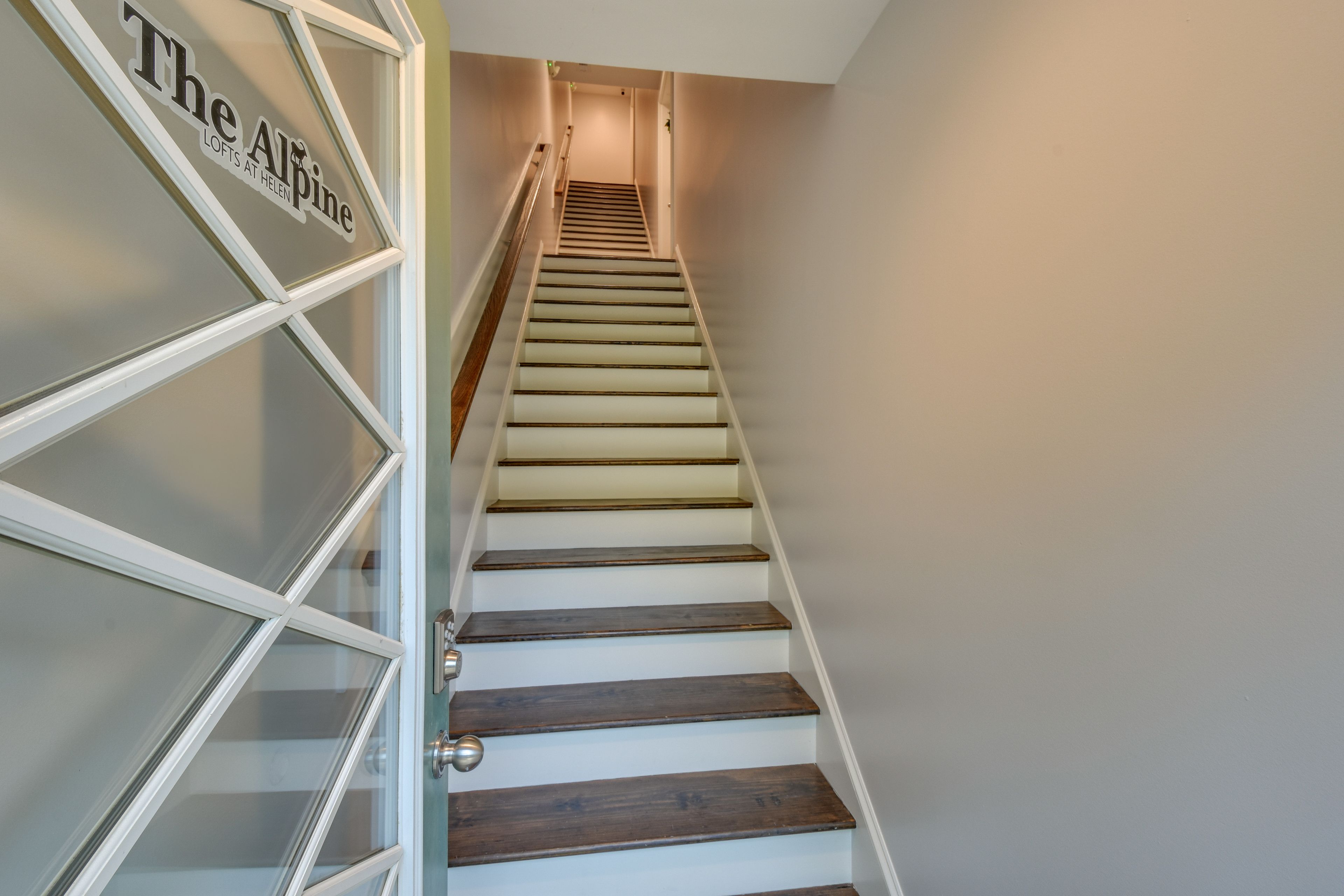 Stairs to Unit Entrance