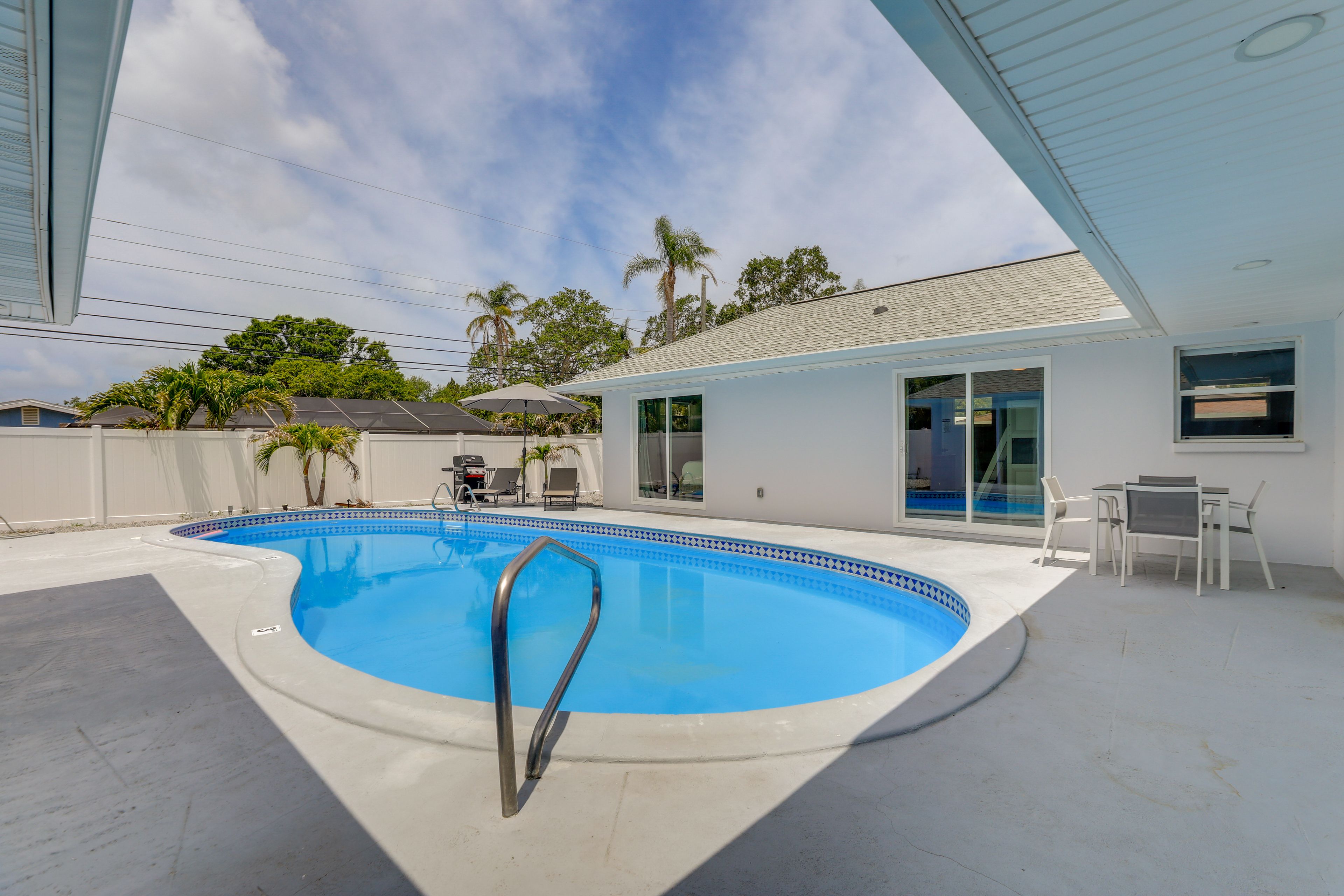 Fenced Patio | Private Pool | Gas Grill