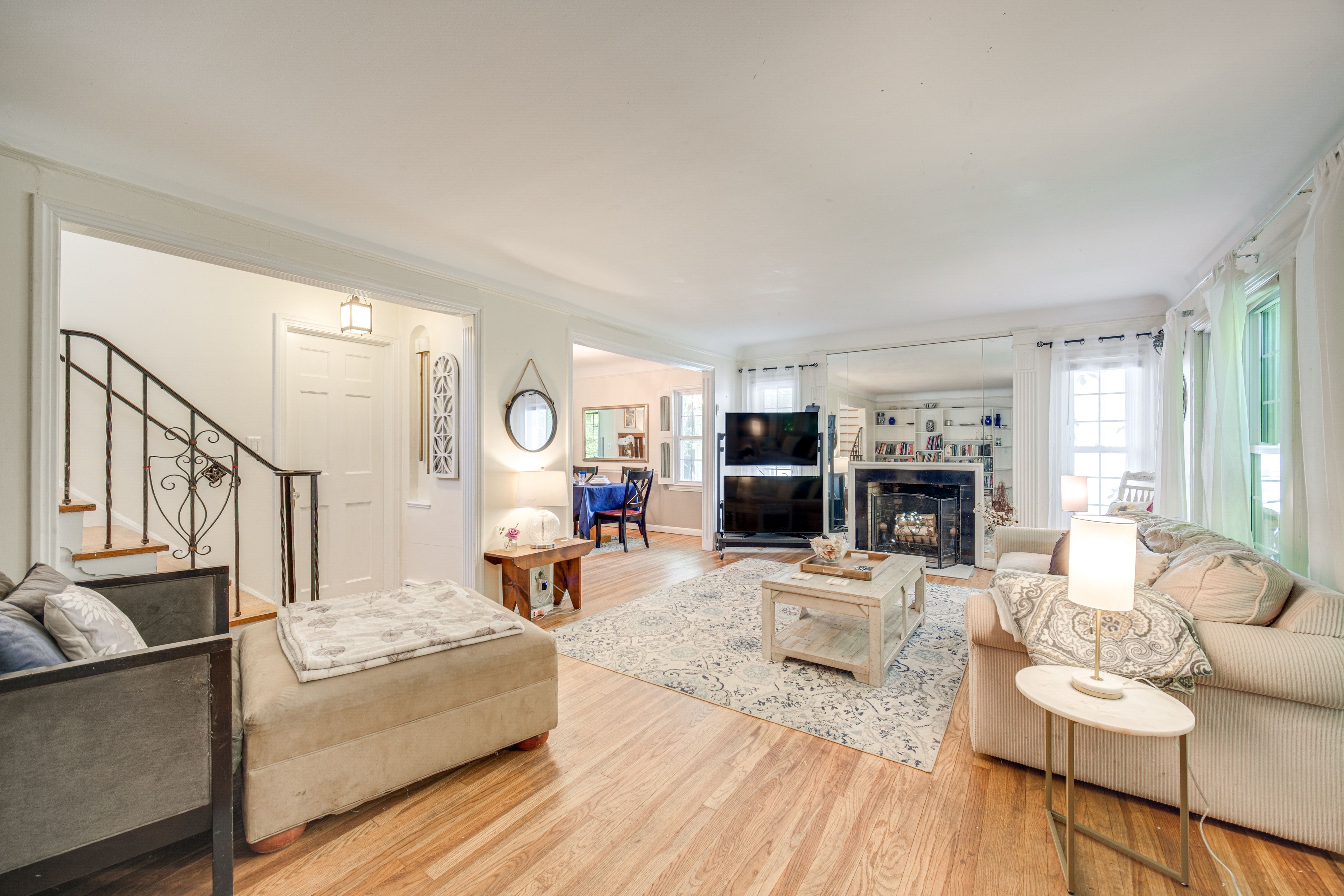 Living Room | 1st Floor | Central A/C & Heating