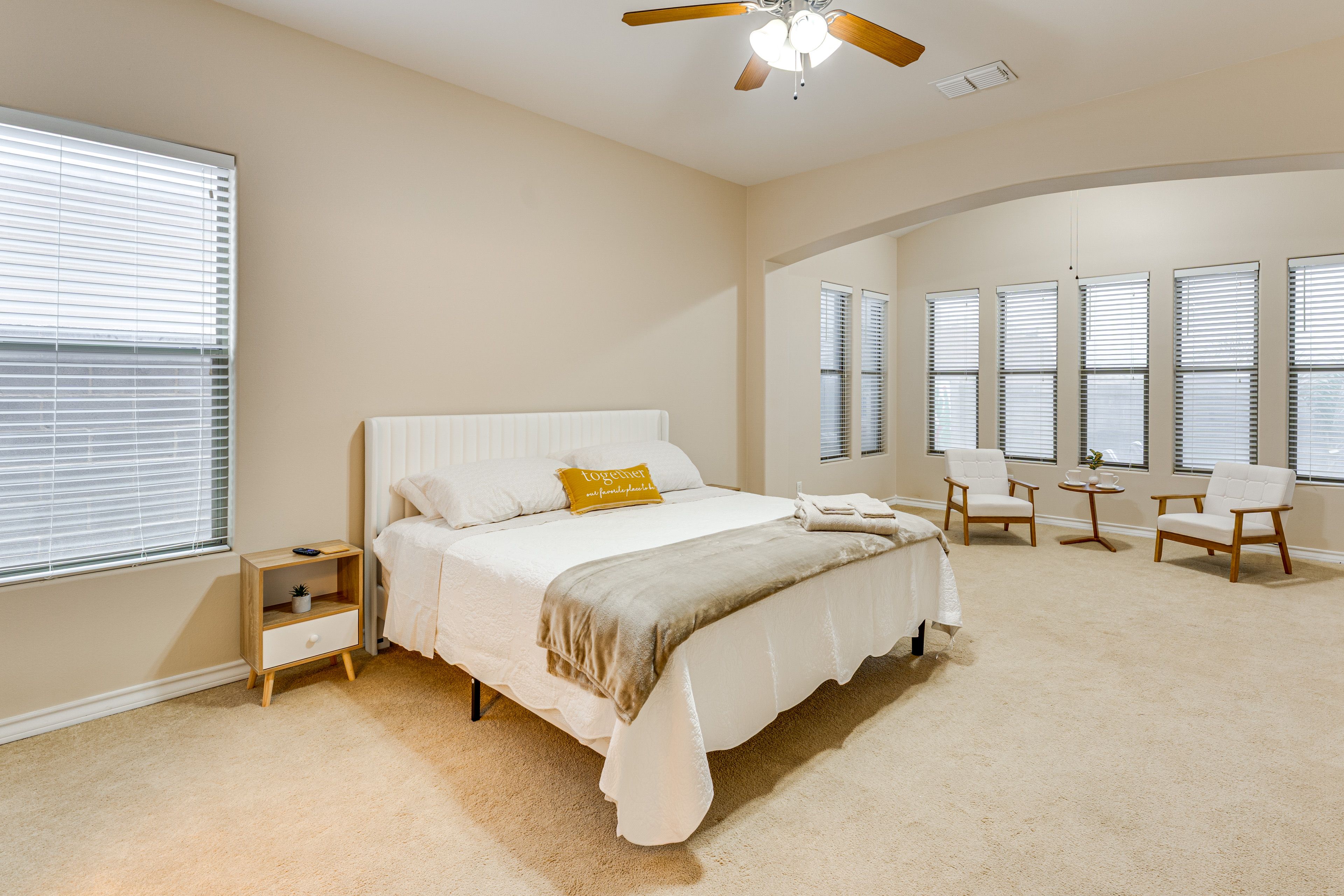 Bedroom 1 | 2nd Floor | King Bed | Linens Provided