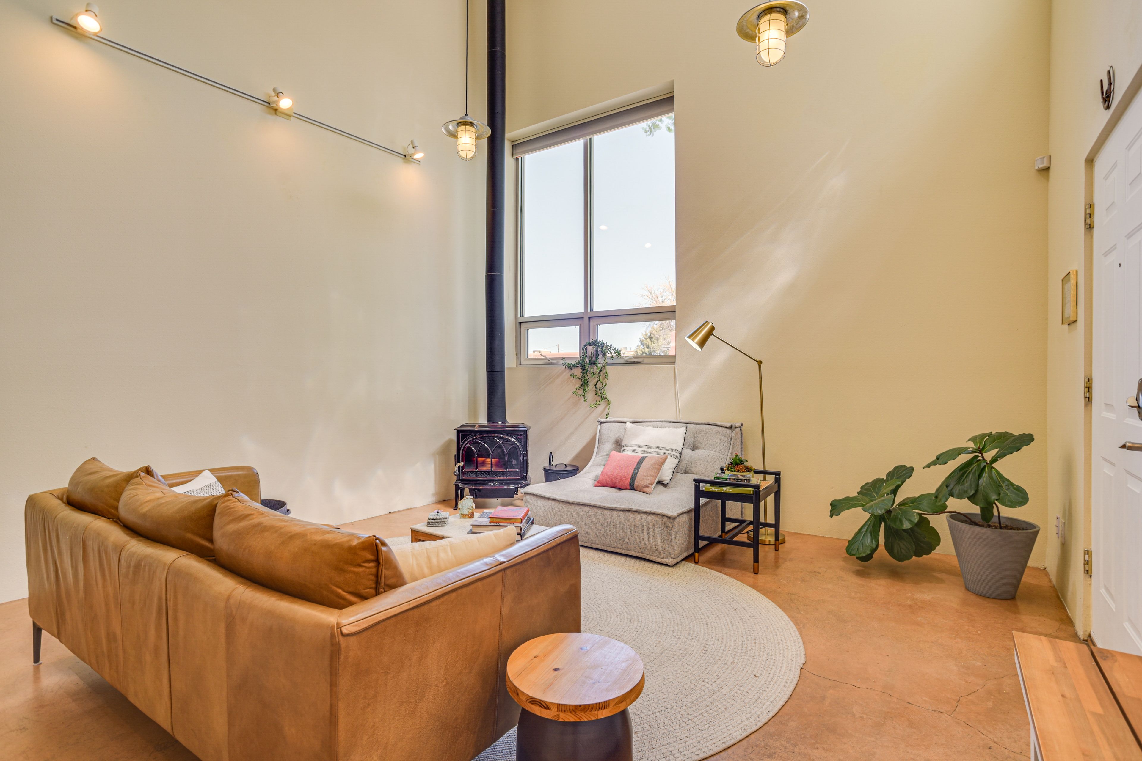 Living Room | 1st Floor | Wood-Burning Stove