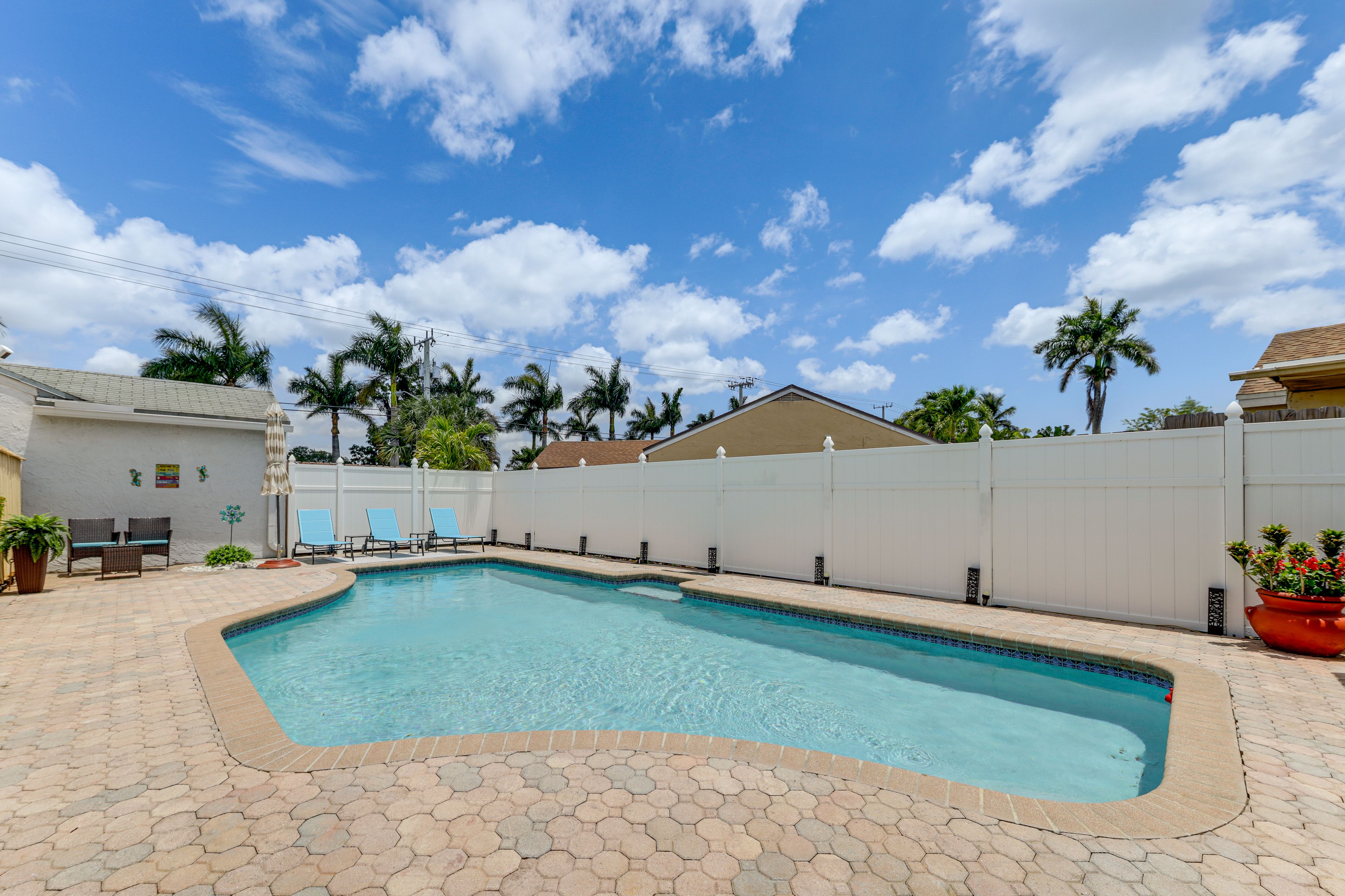 House Exterior | Private Pool | Lounge Chairs