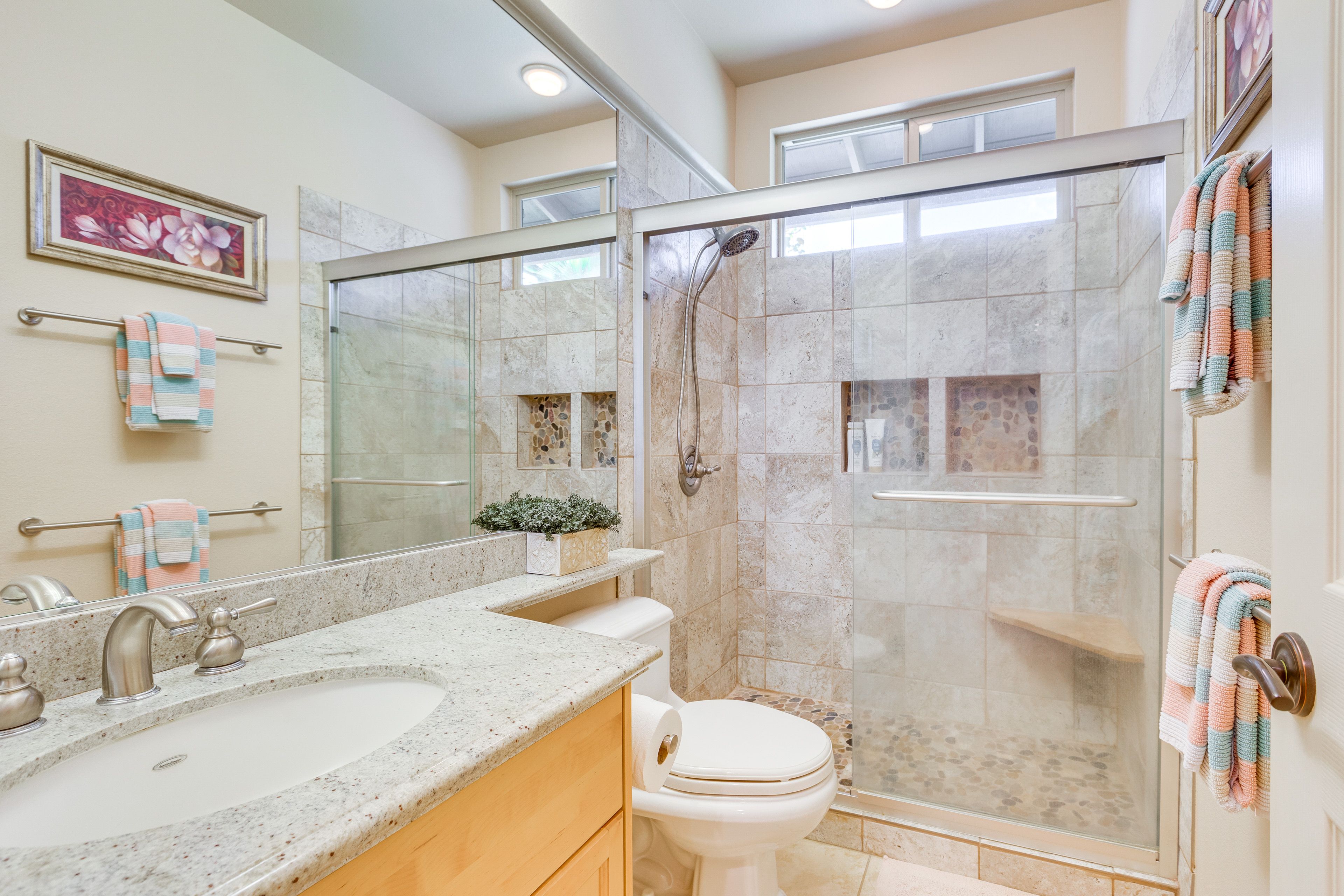 Bathroom | Towels Provided | 1st Floor