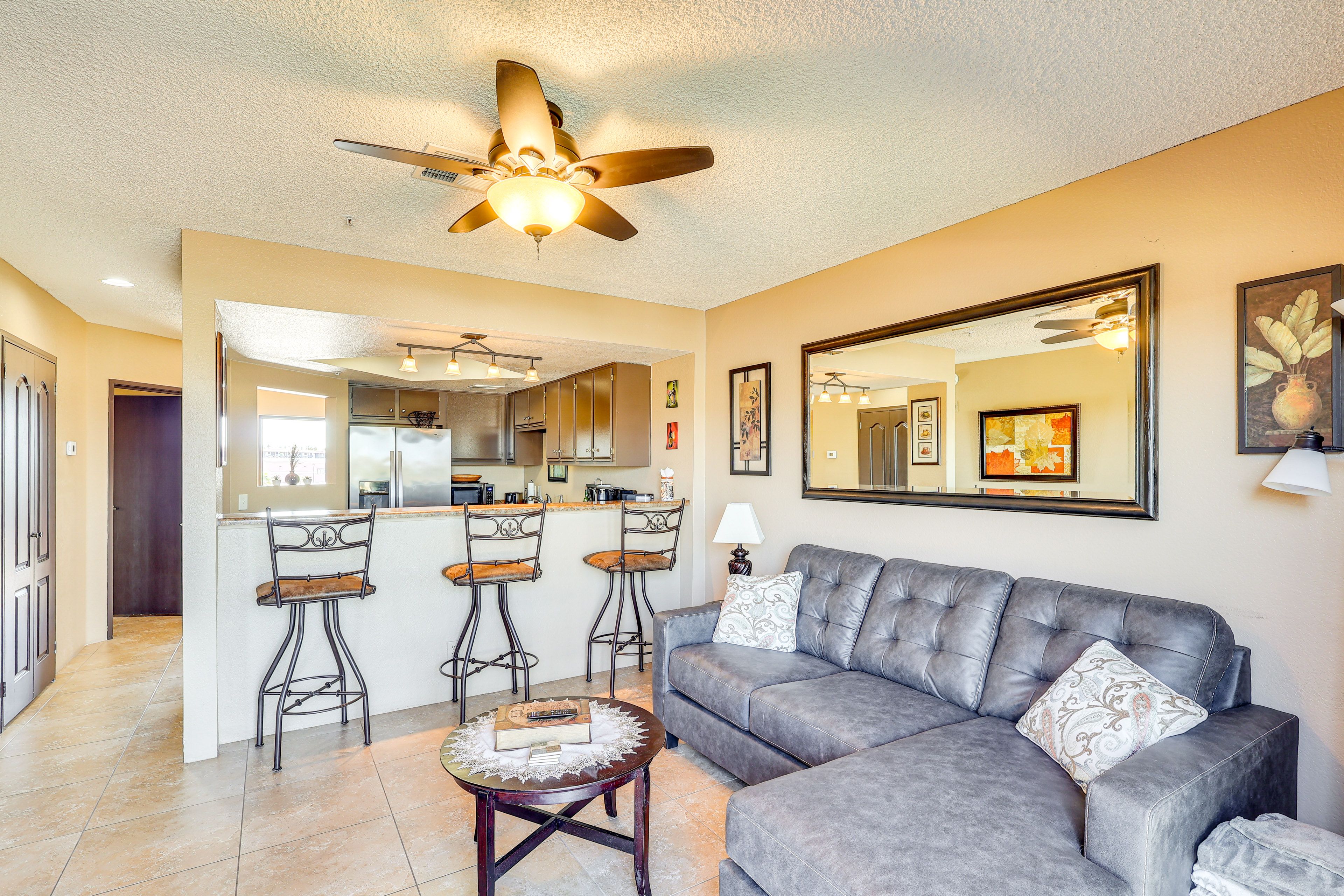 Living Room | Central A/C | Free WiFi