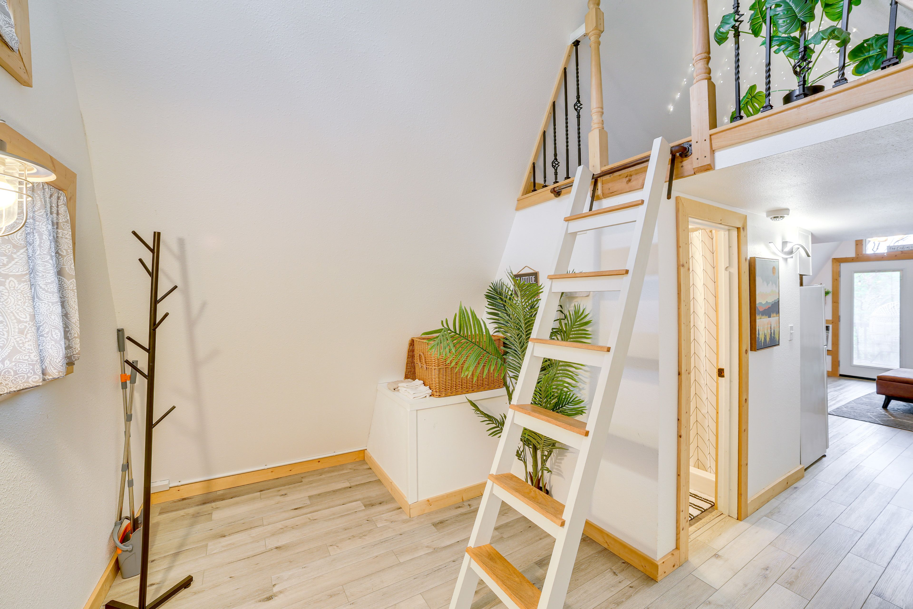 Ladder to Loft Sleeping Area | 1st Floor