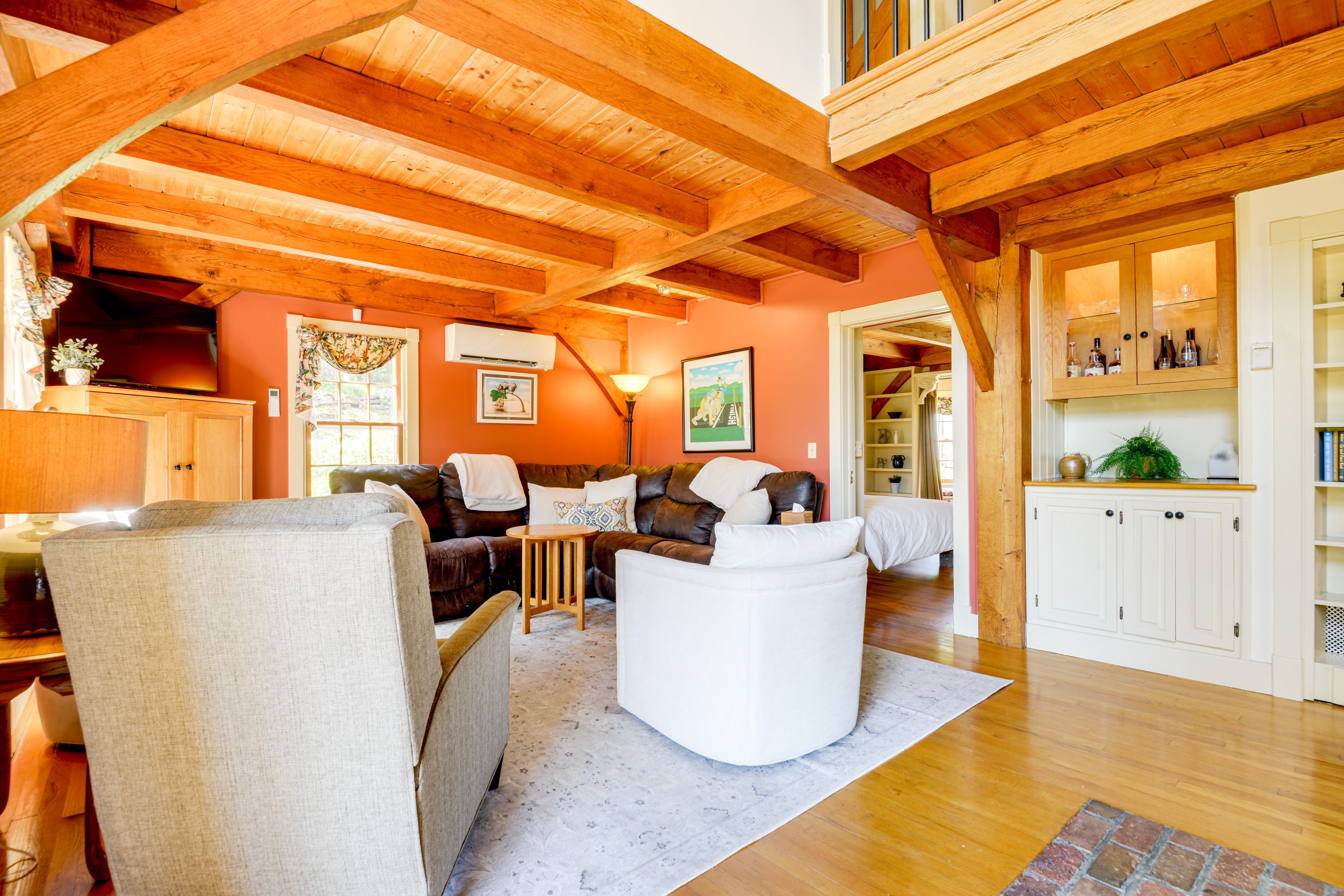 Living Room | 1st Floor | Smart TV | Mini-Split A/C