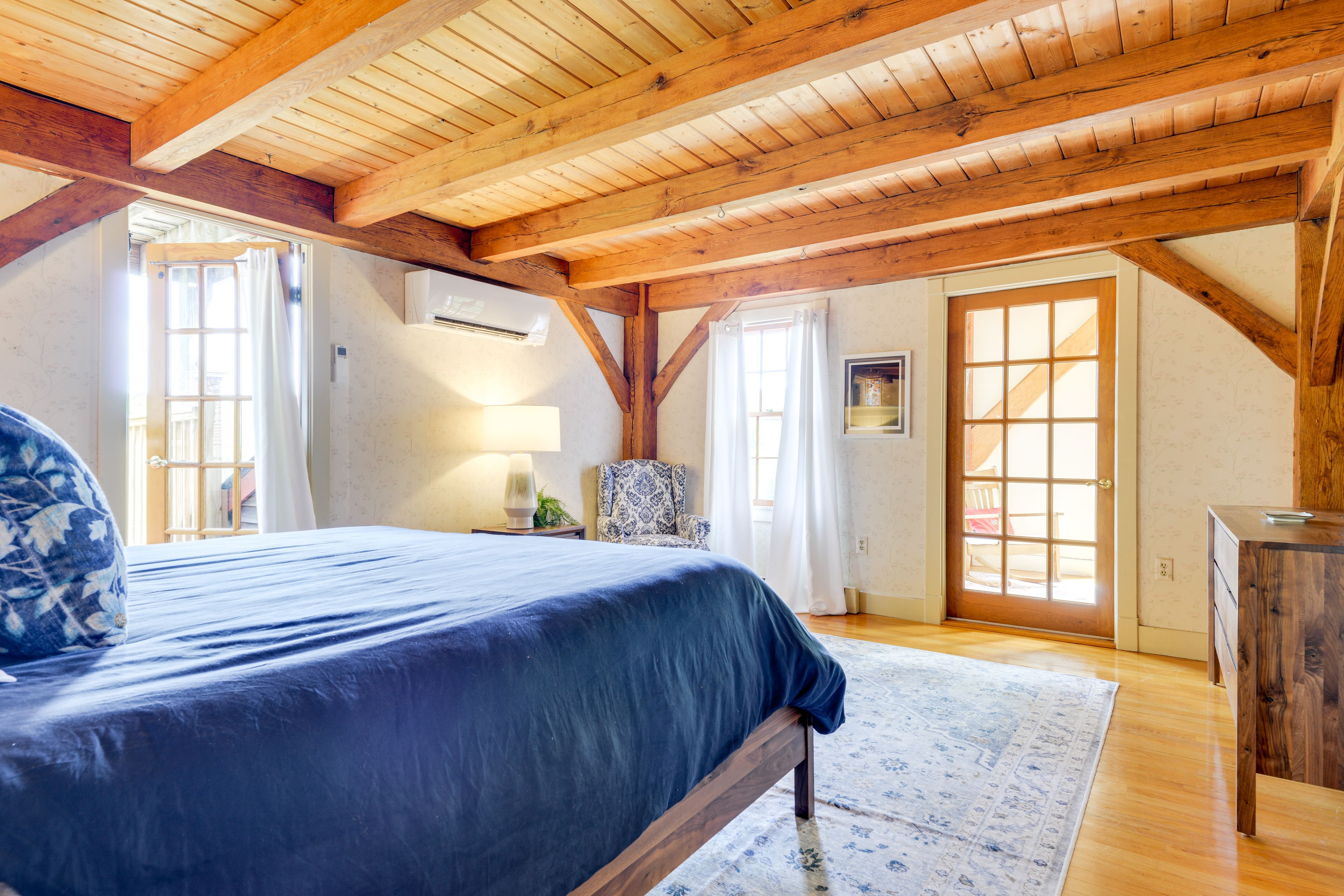 Bedroom 2 | 2nd Floor | King Bed | Vanity | Balcony Access | En-Suite Bathroom