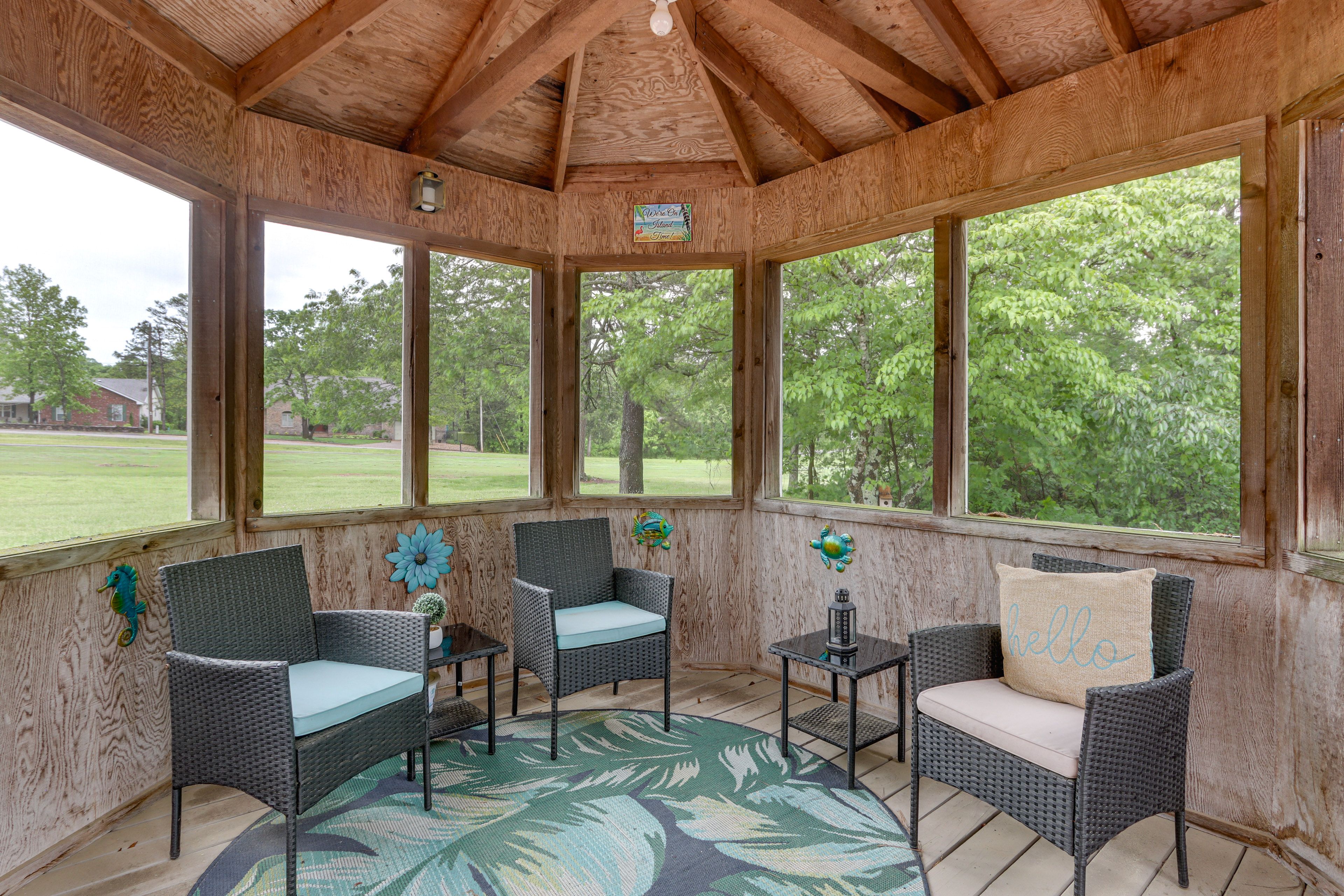 Enclosed Gazebo | Interior
