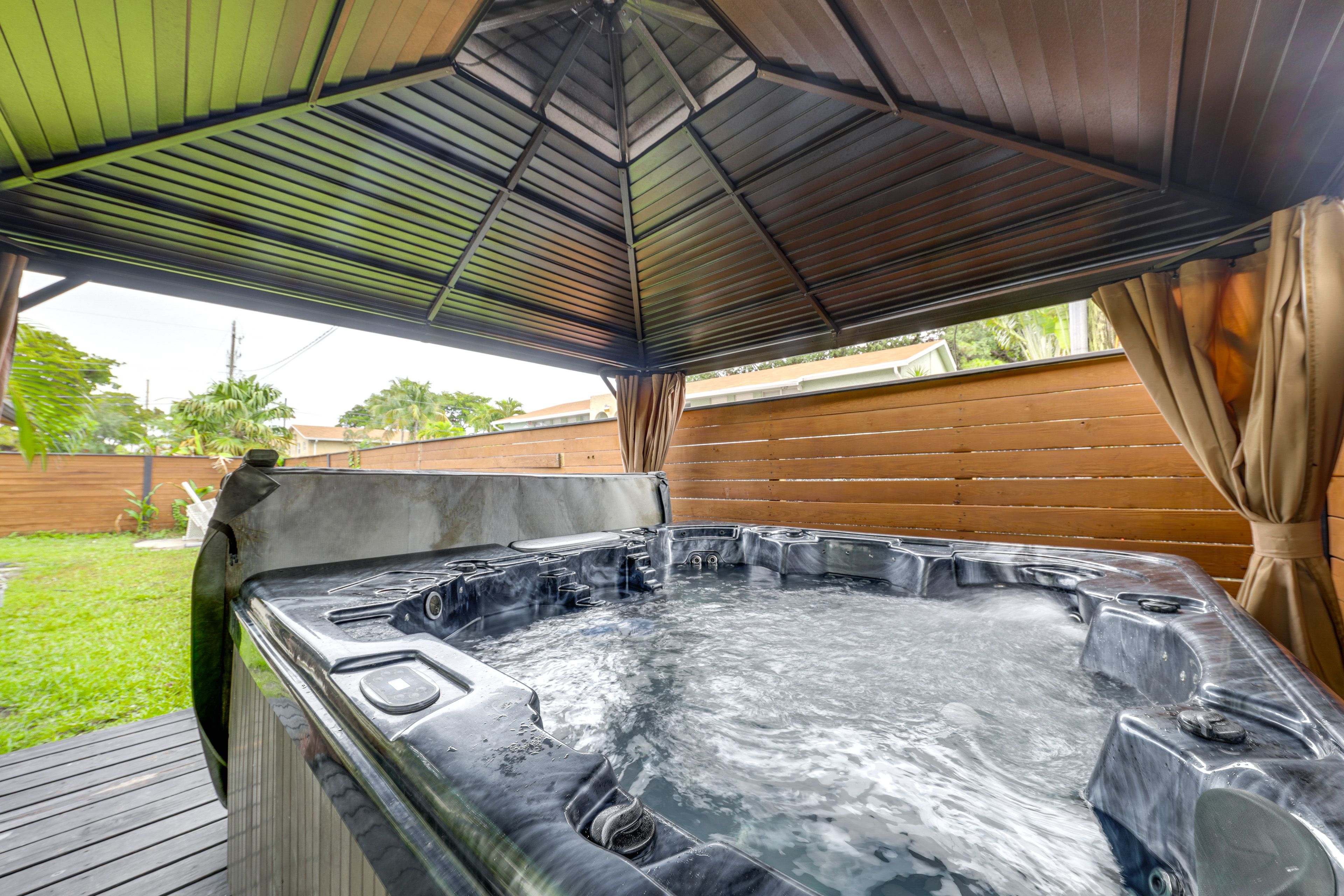 Shared Hot Tub