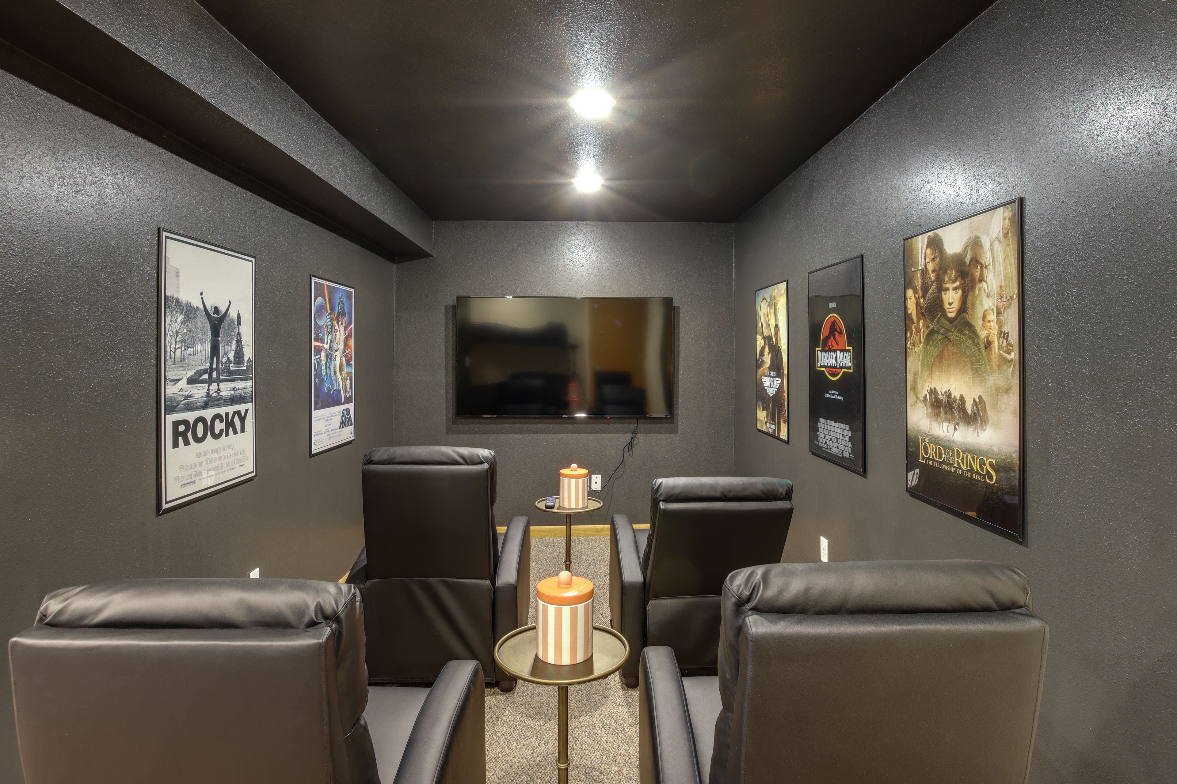 Theater Room | Lower Level | Full Bunk Bed