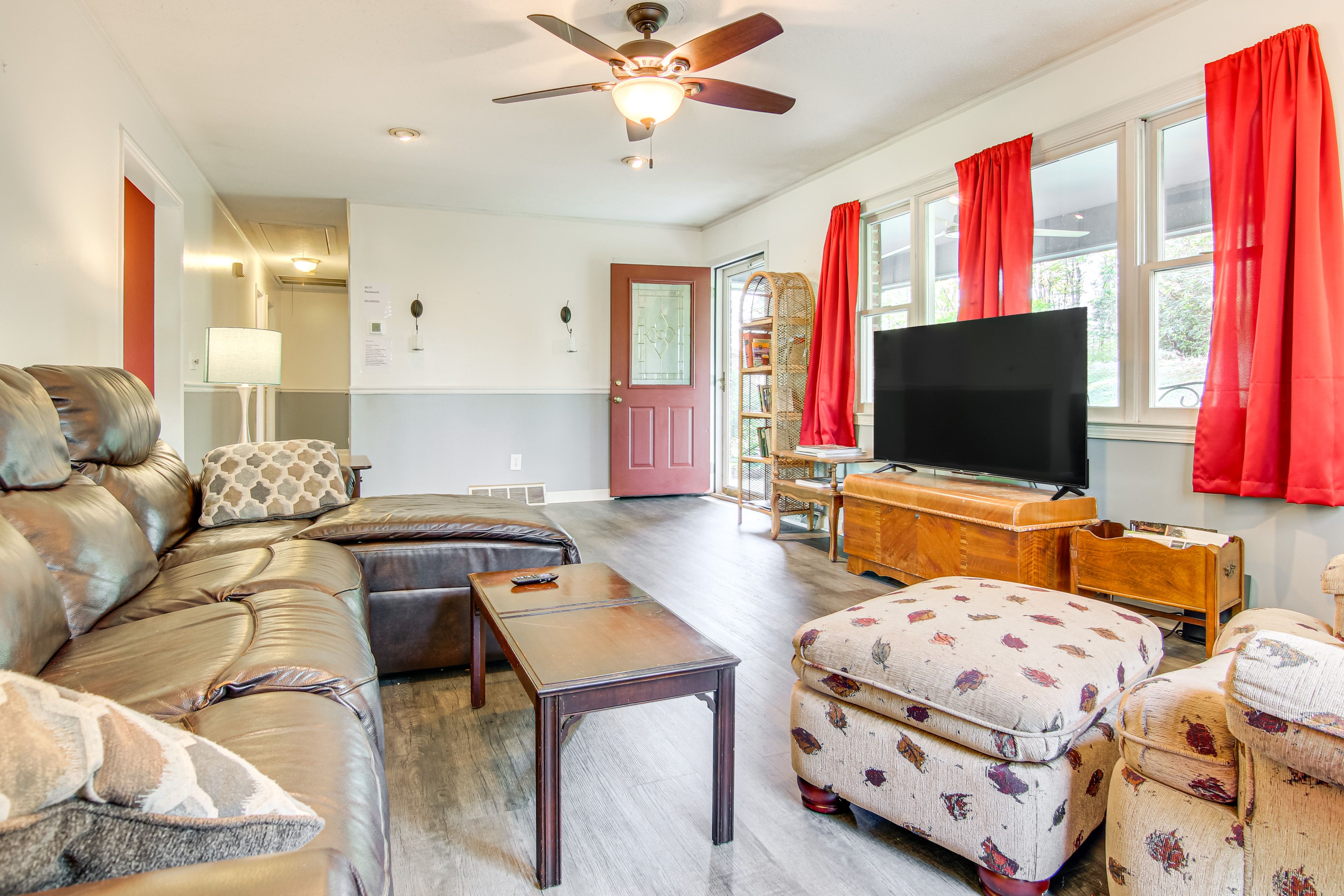Living Room | 1st Floor | Central A/C & Heat | Free WiFi