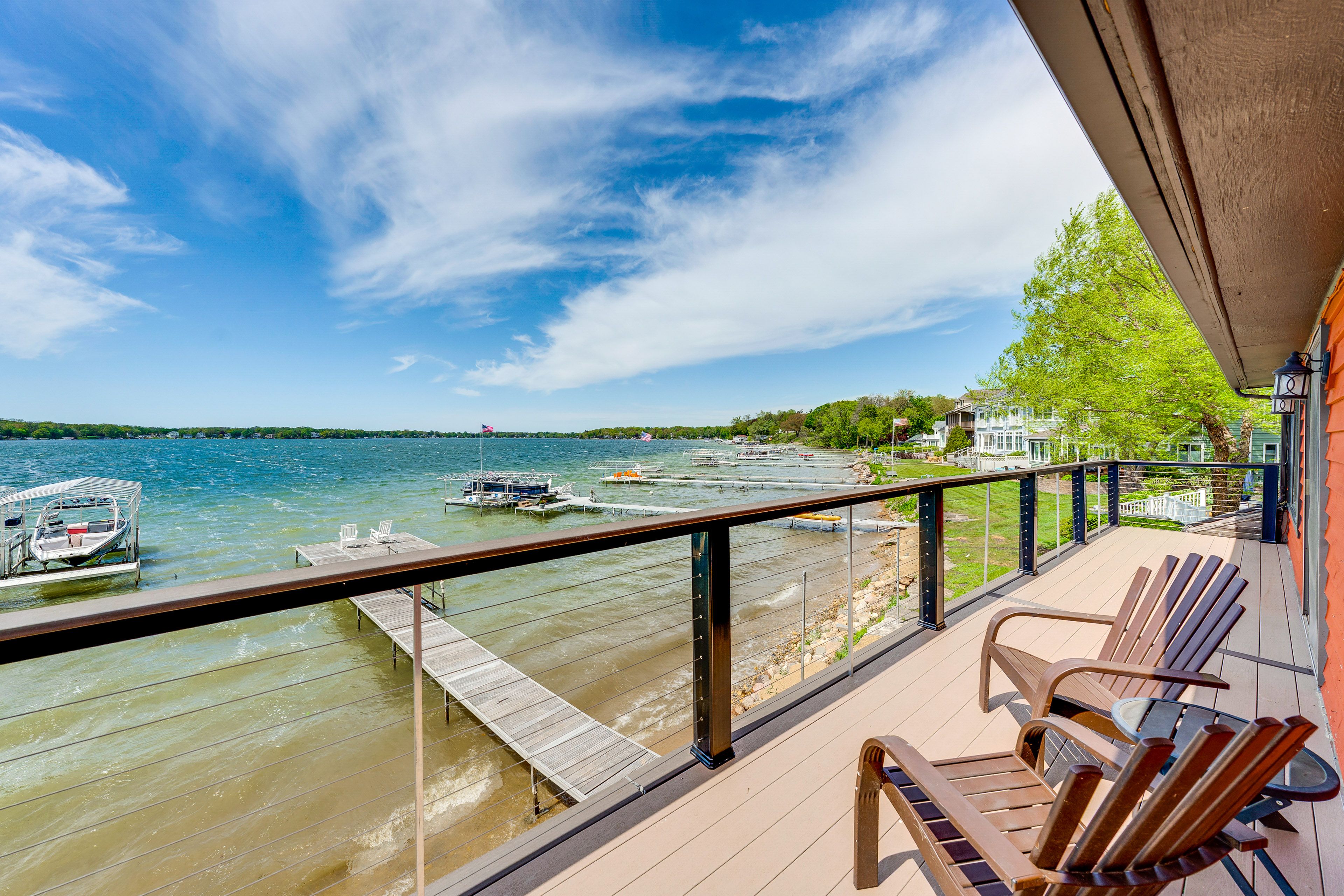 Burlington Vacation Rental | 3BR | 2BA | Steps Required | 1,728 Sq Ft