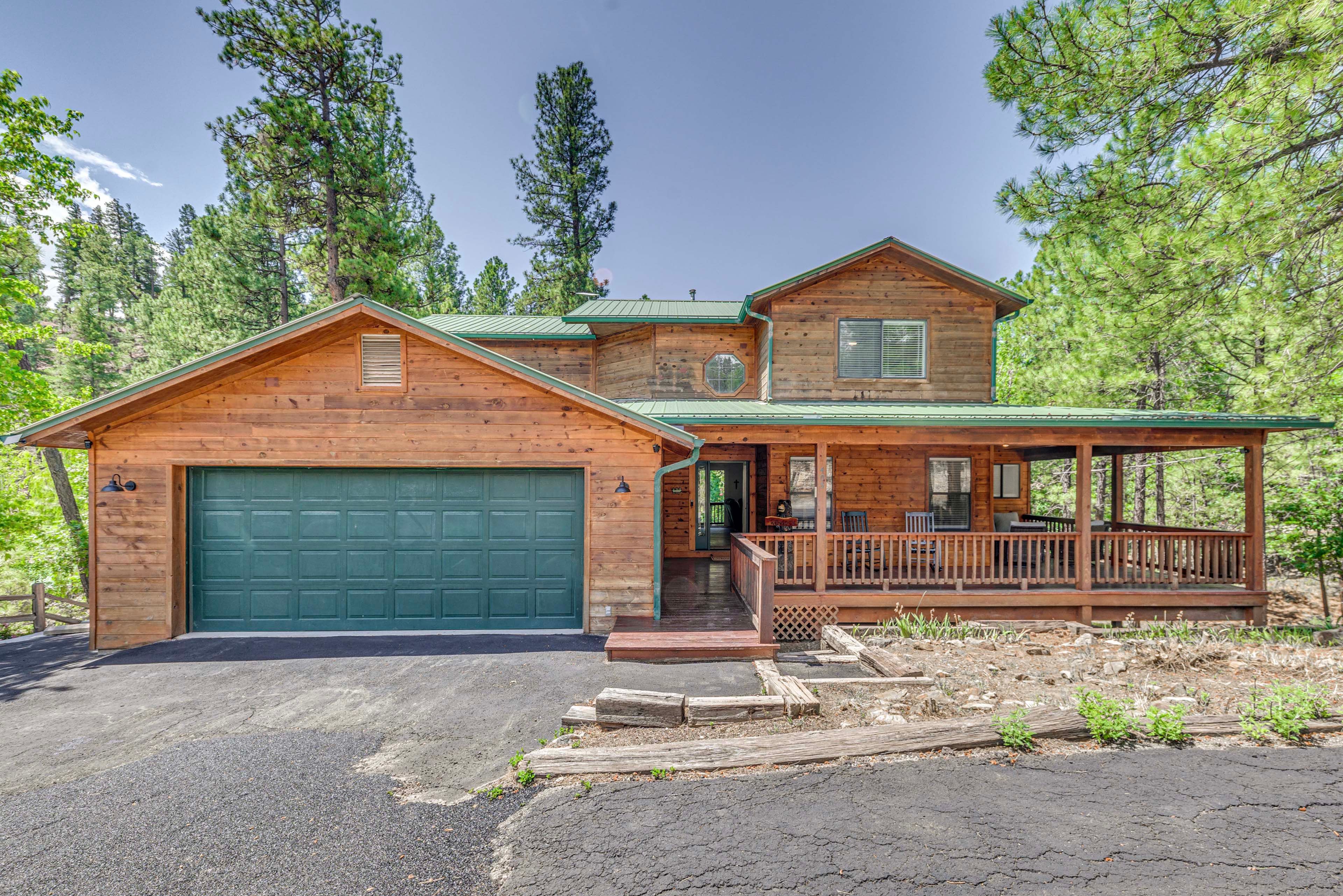 Ruidoso Vacation Rental | 4BR | 3.5BA | 2,450 Sq Ft | Stairs Required