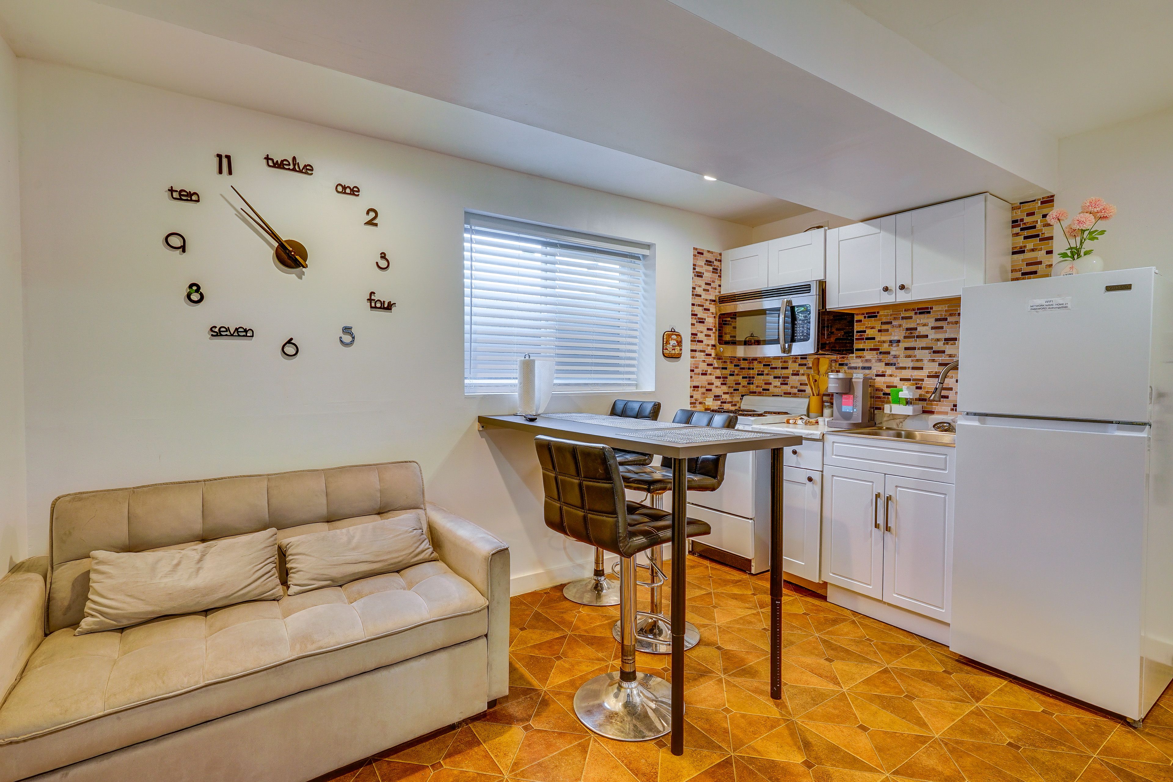 Salt Lake City Vacation Rental | 1BR | 1BA | 350 Sq Ft | Stairs to Enter