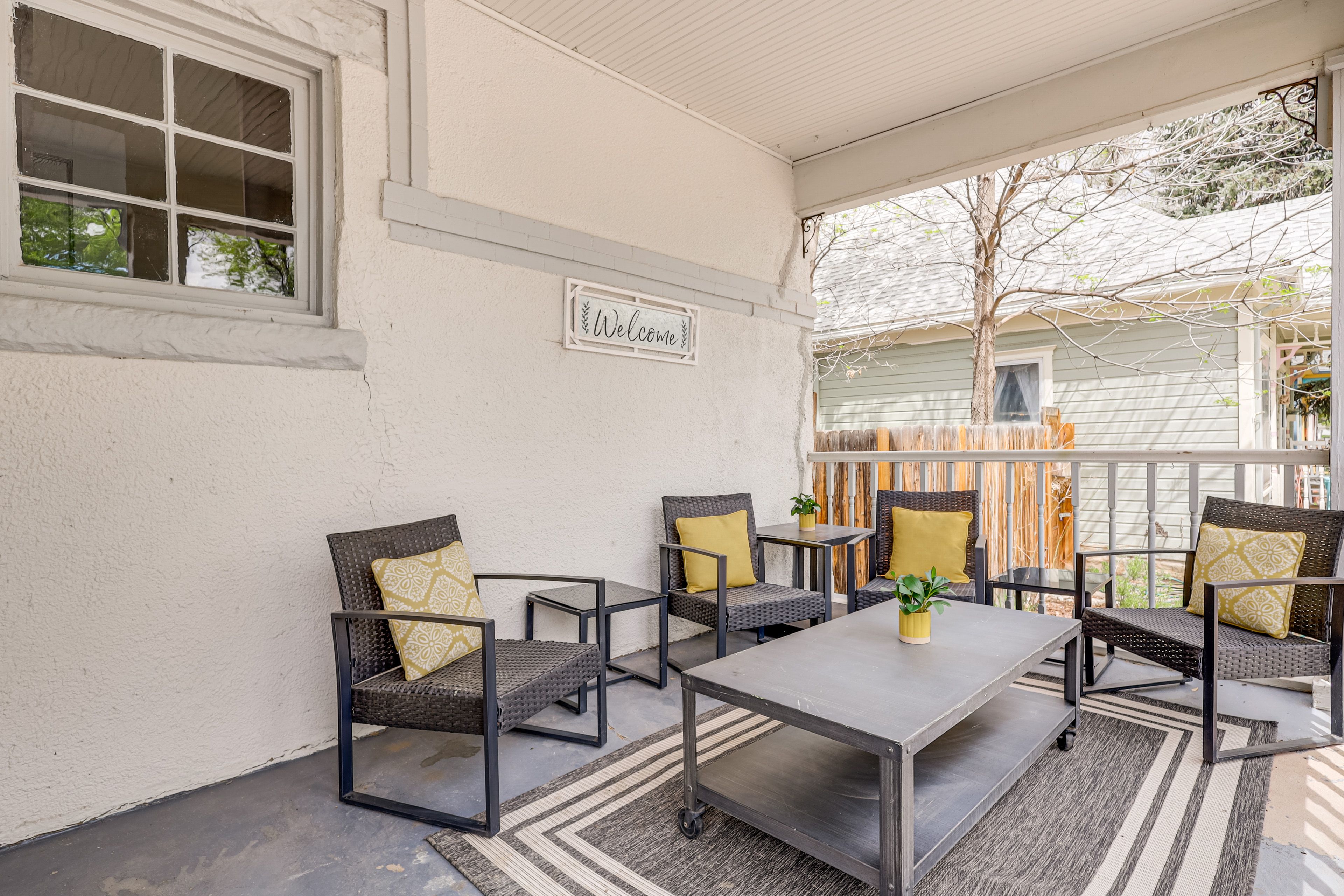 Furnished Porch | Single-Story Home