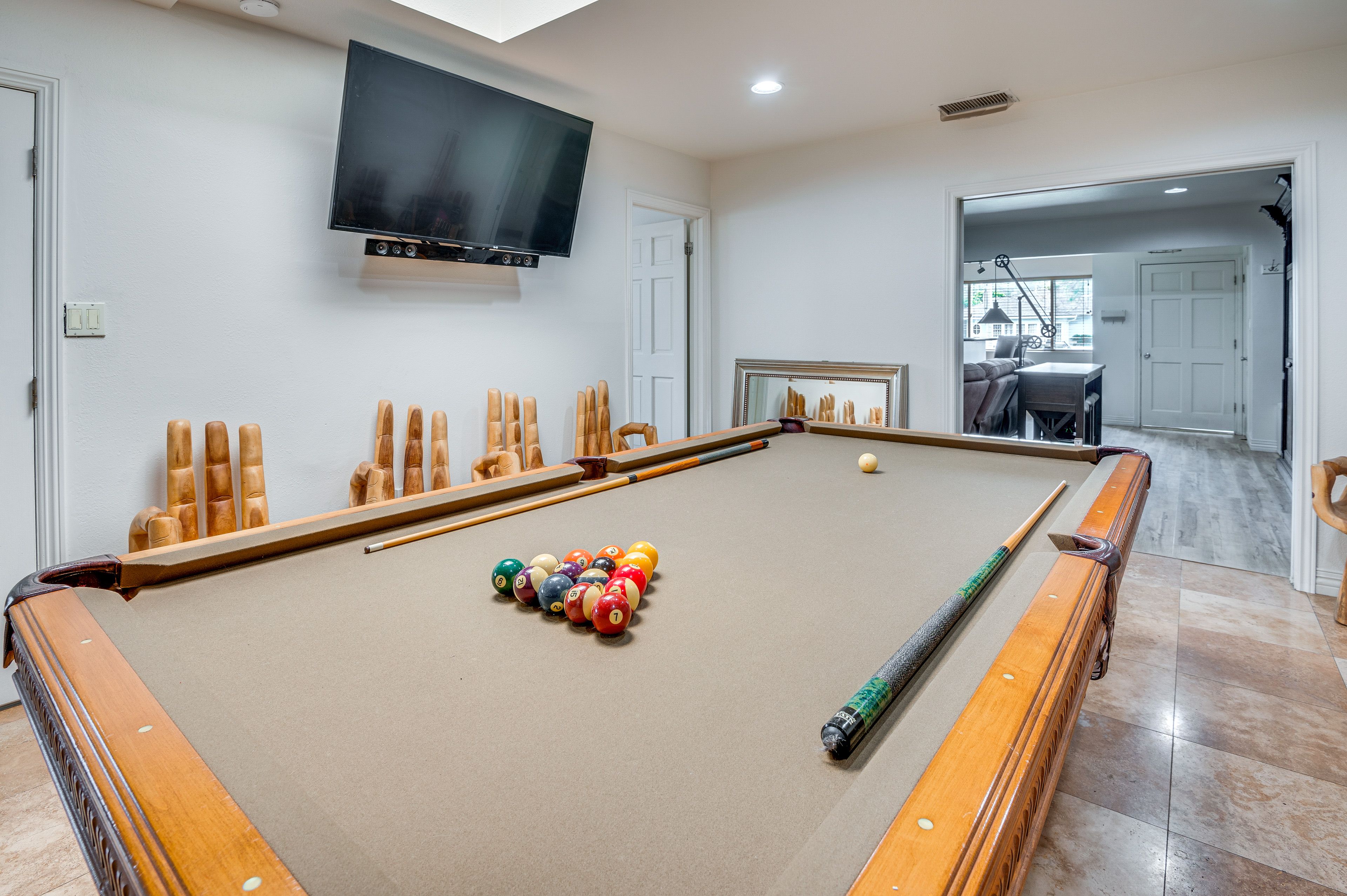 Pool Room | Single-Story Home